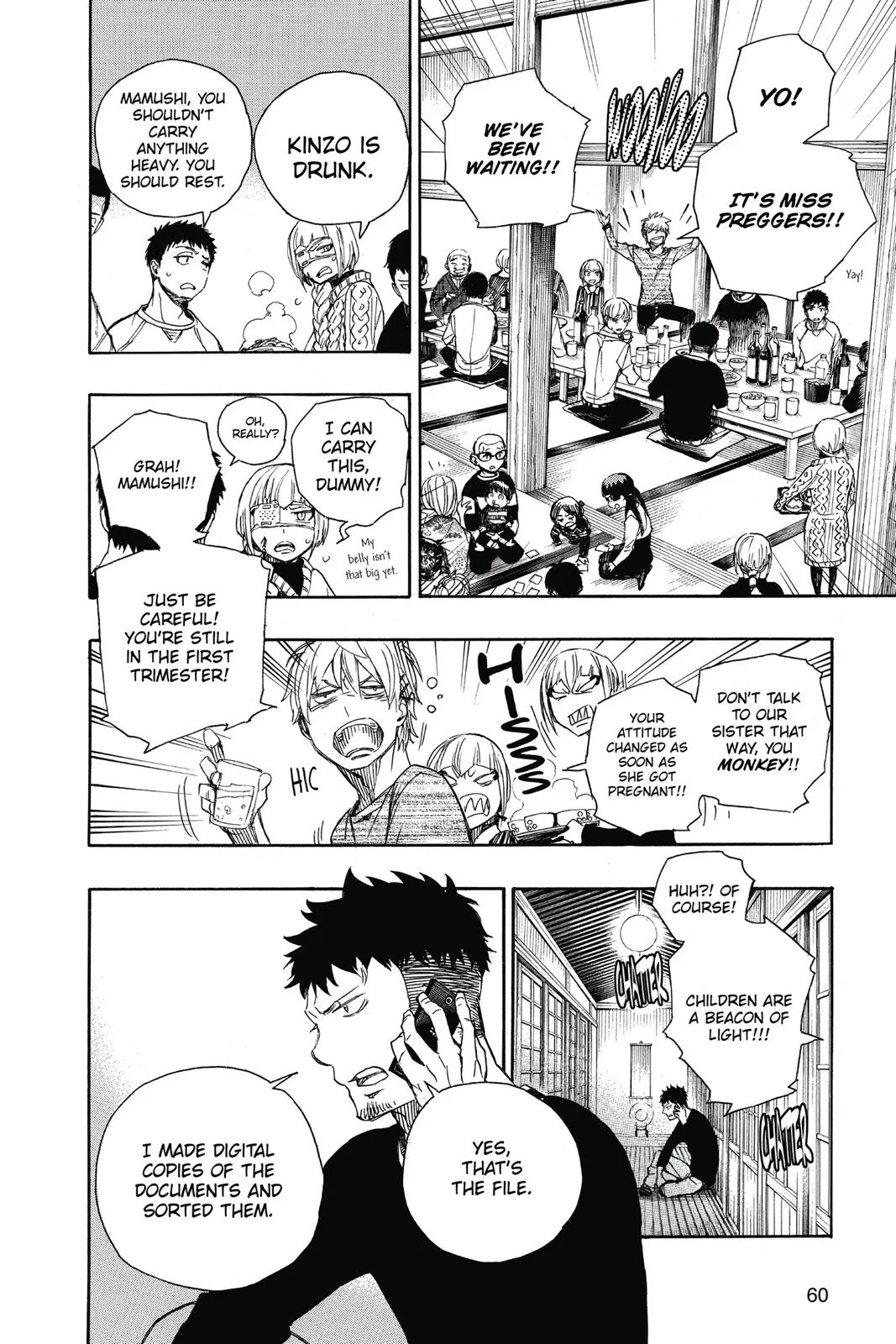 Blue Exorcist, chapter 90, page 16