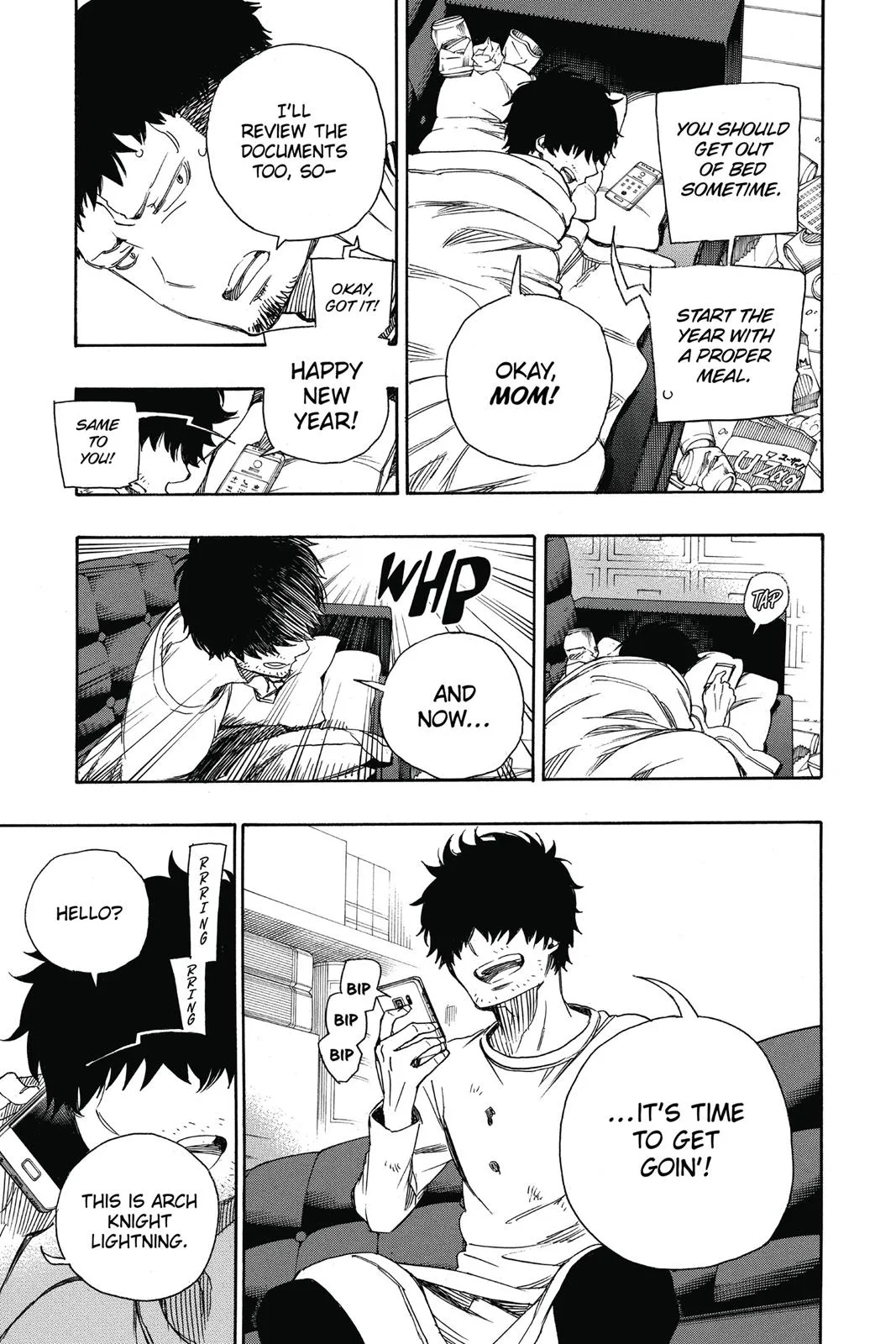 Blue Exorcist, chapter 90, page 17