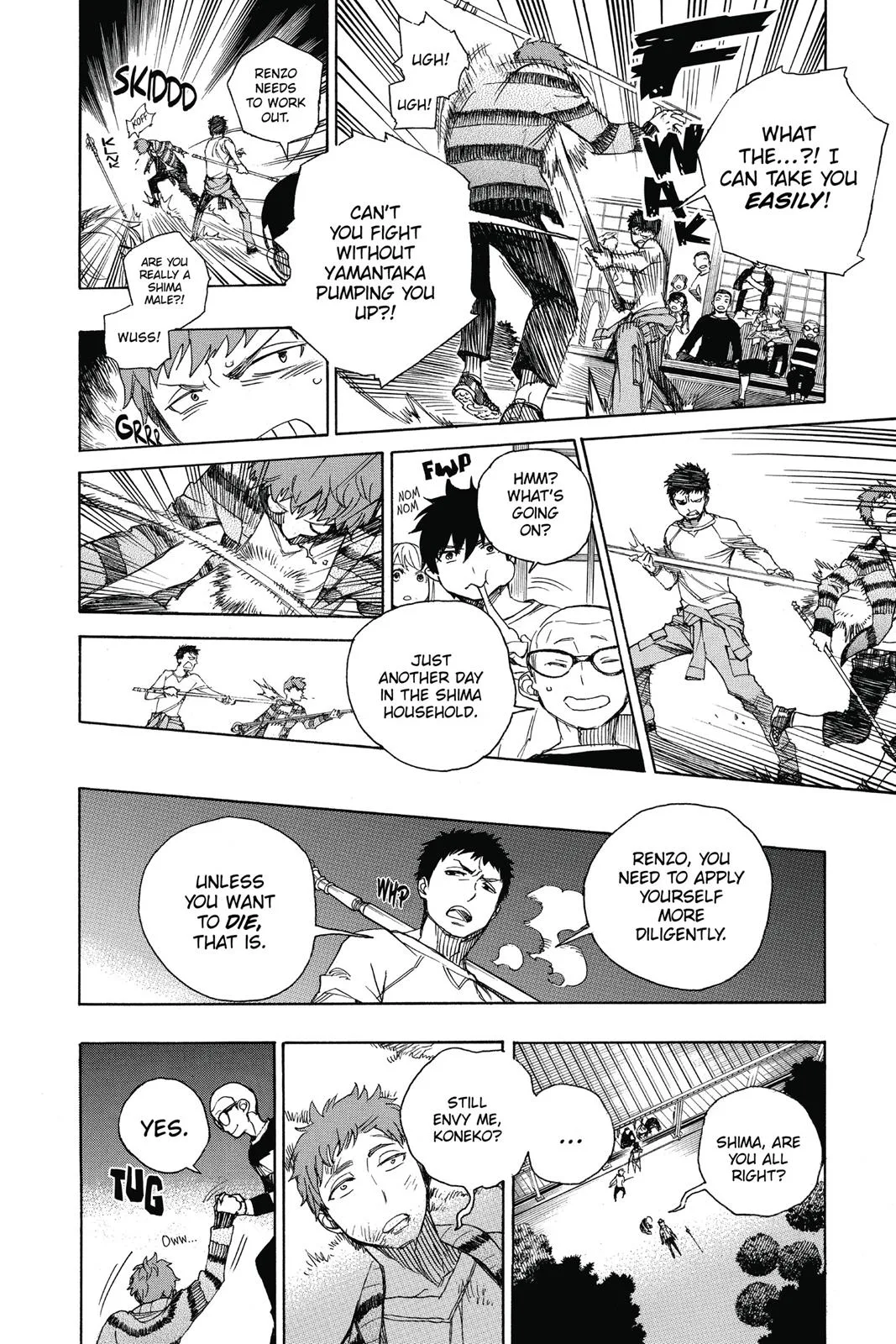 Blue Exorcist, chapter 90, page 26