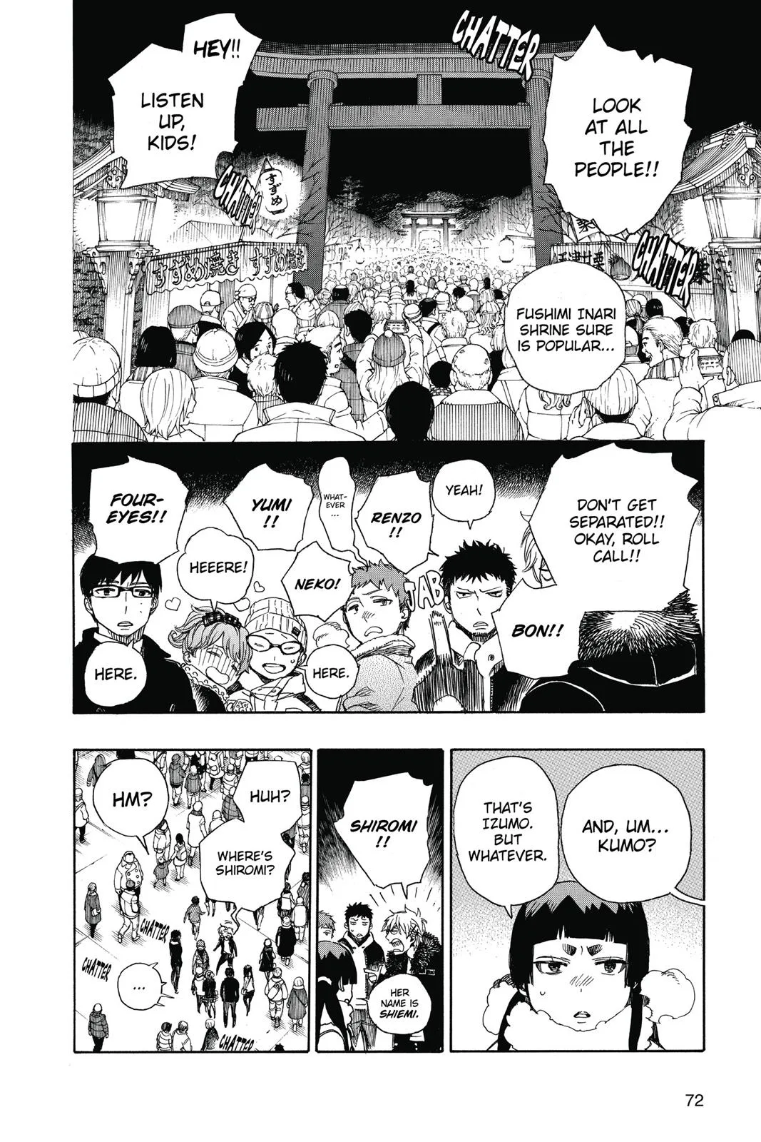 Blue Exorcist, chapter 90, page 28