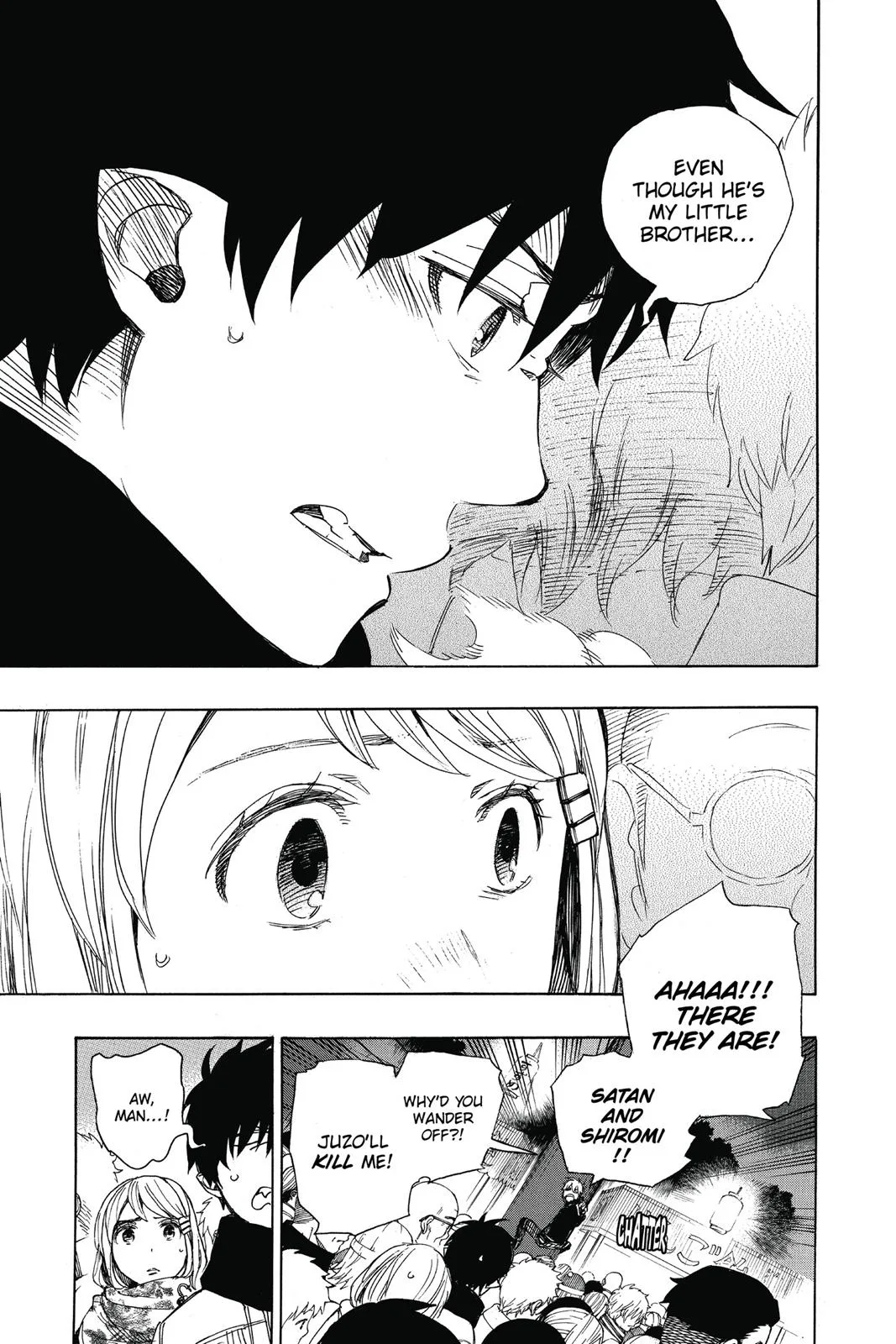 Blue Exorcist, chapter 90, page 33