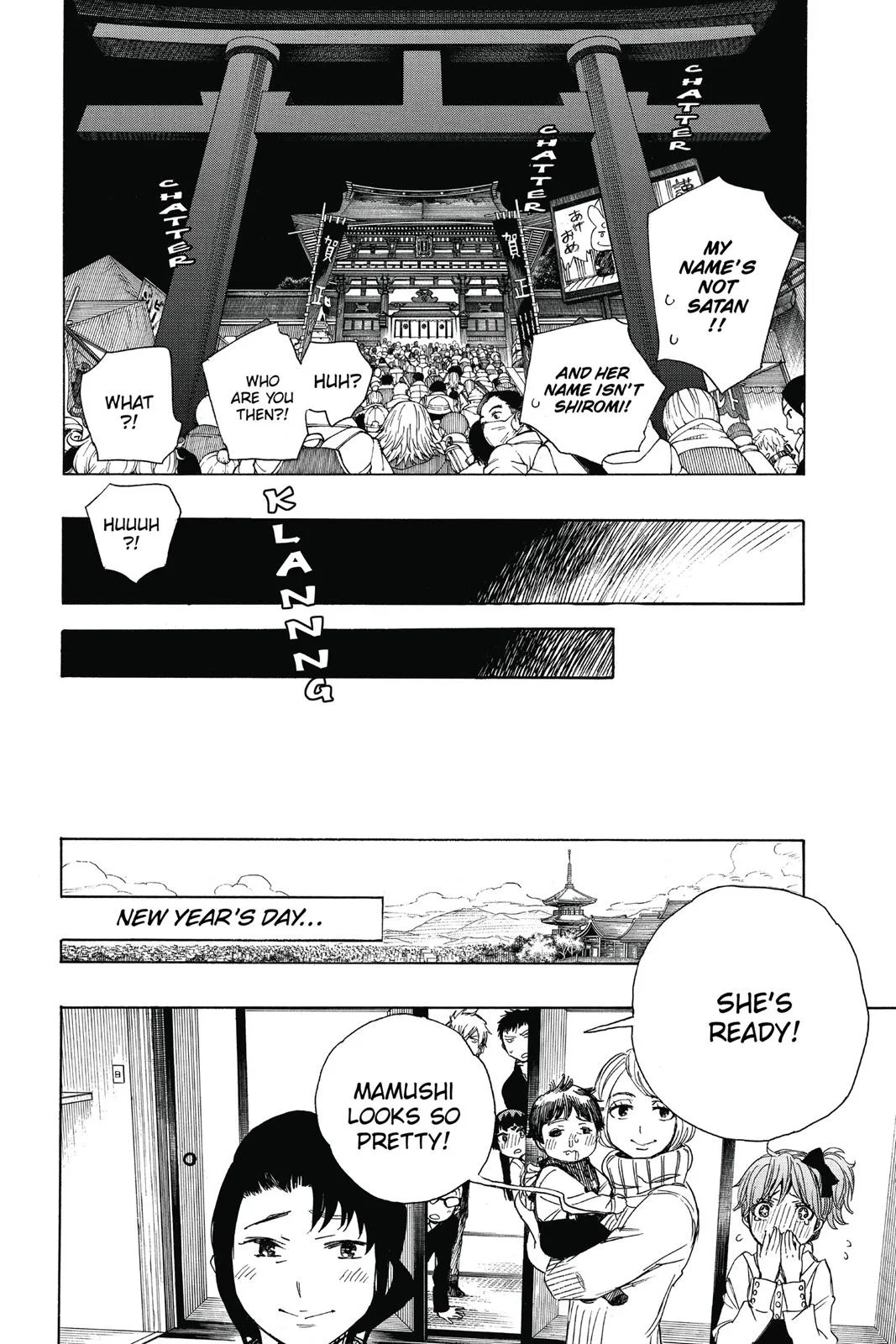 Blue Exorcist, chapter 90, page 34