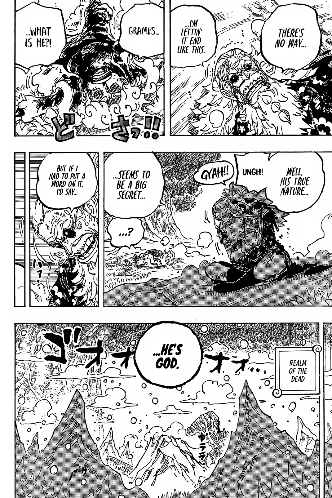 One Piece Manga, chapter 1191, page 4