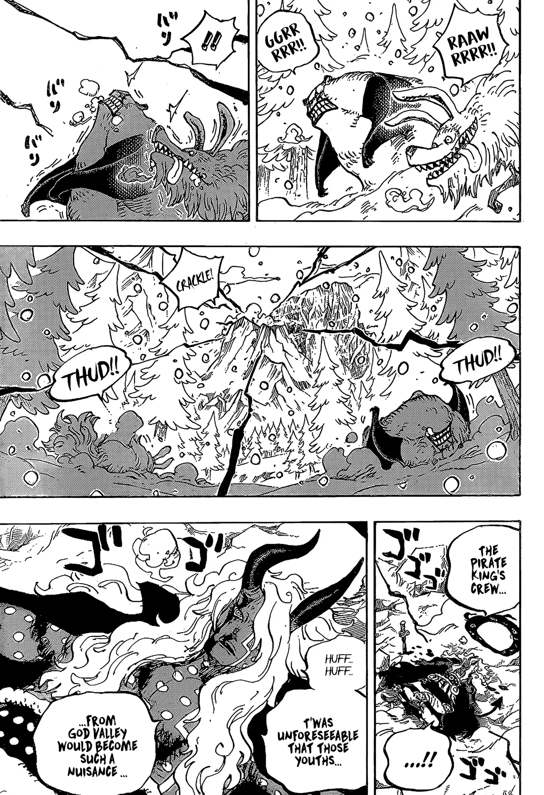 One Piece Manga, chapter 1191, page 6
