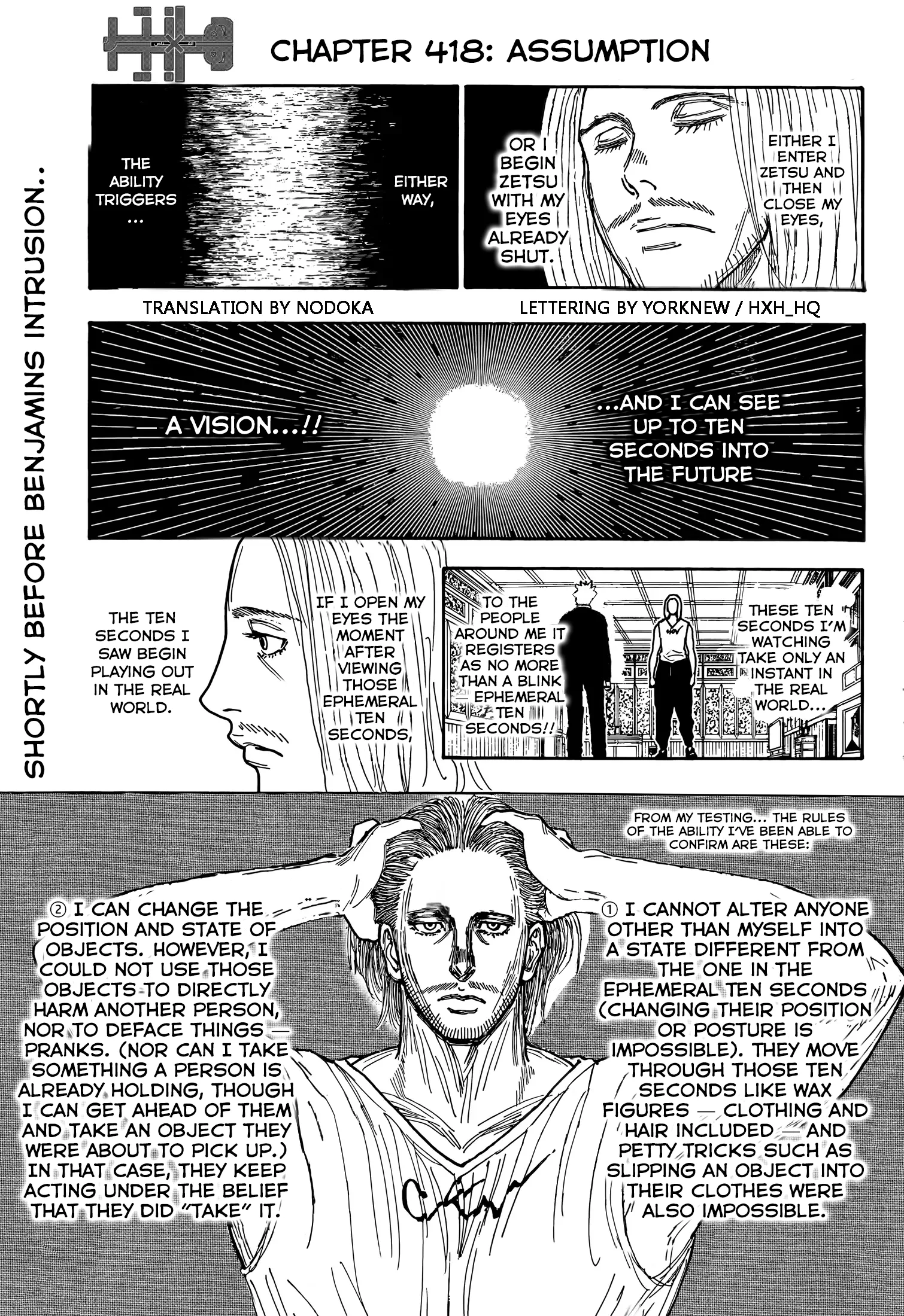 Hunter x Hunter Colored Manga, chapter 418, page 1