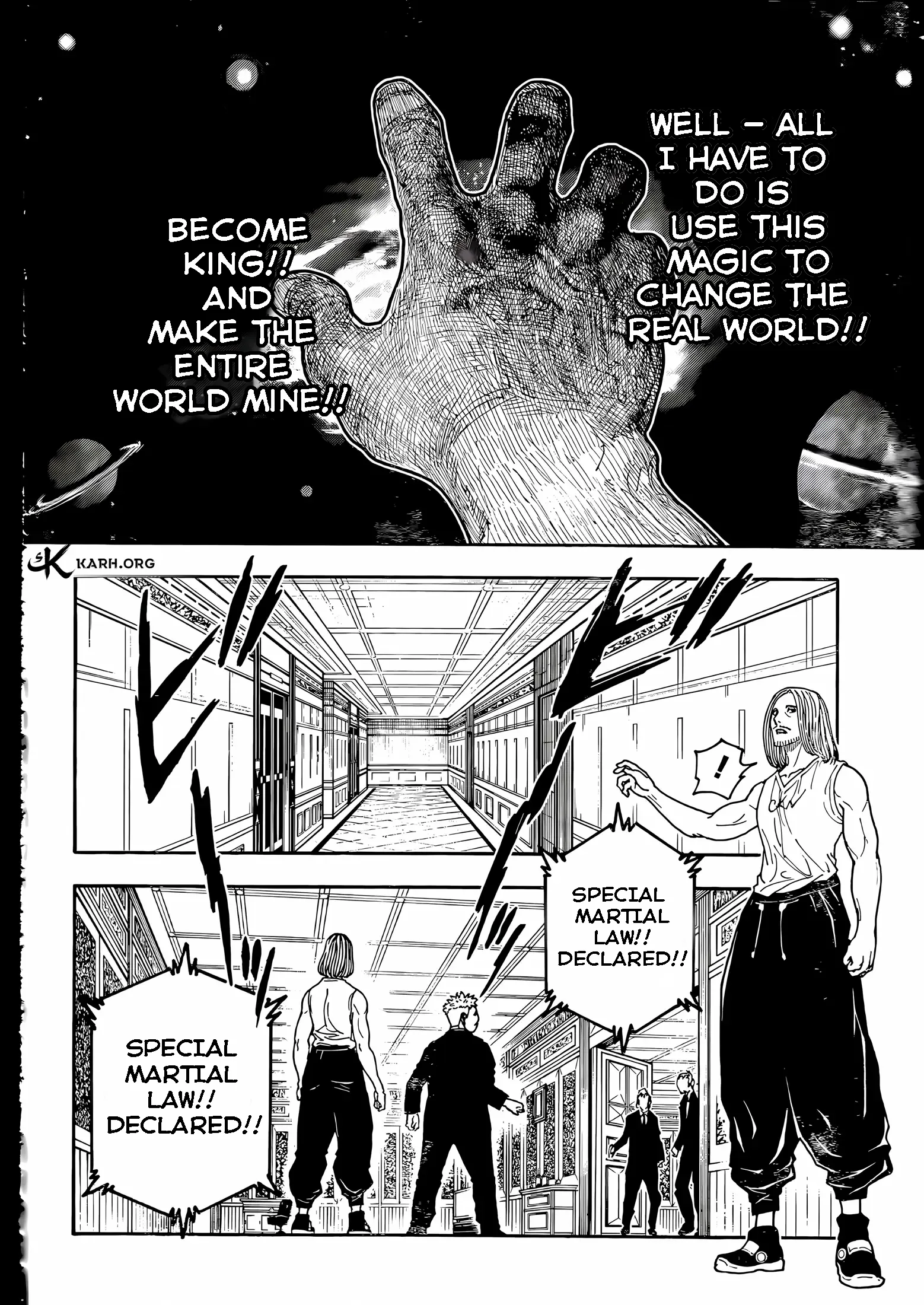 Hunter x Hunter Colored Manga, chapter 418, page 6