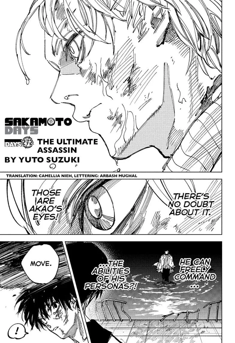 Sakamoto Days Manga Online, chapter 272, page 1