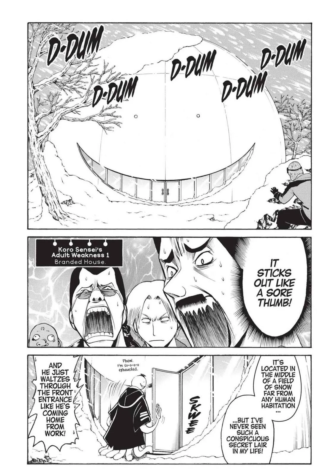 Assassination Classroom, chapter 180.5, page 6