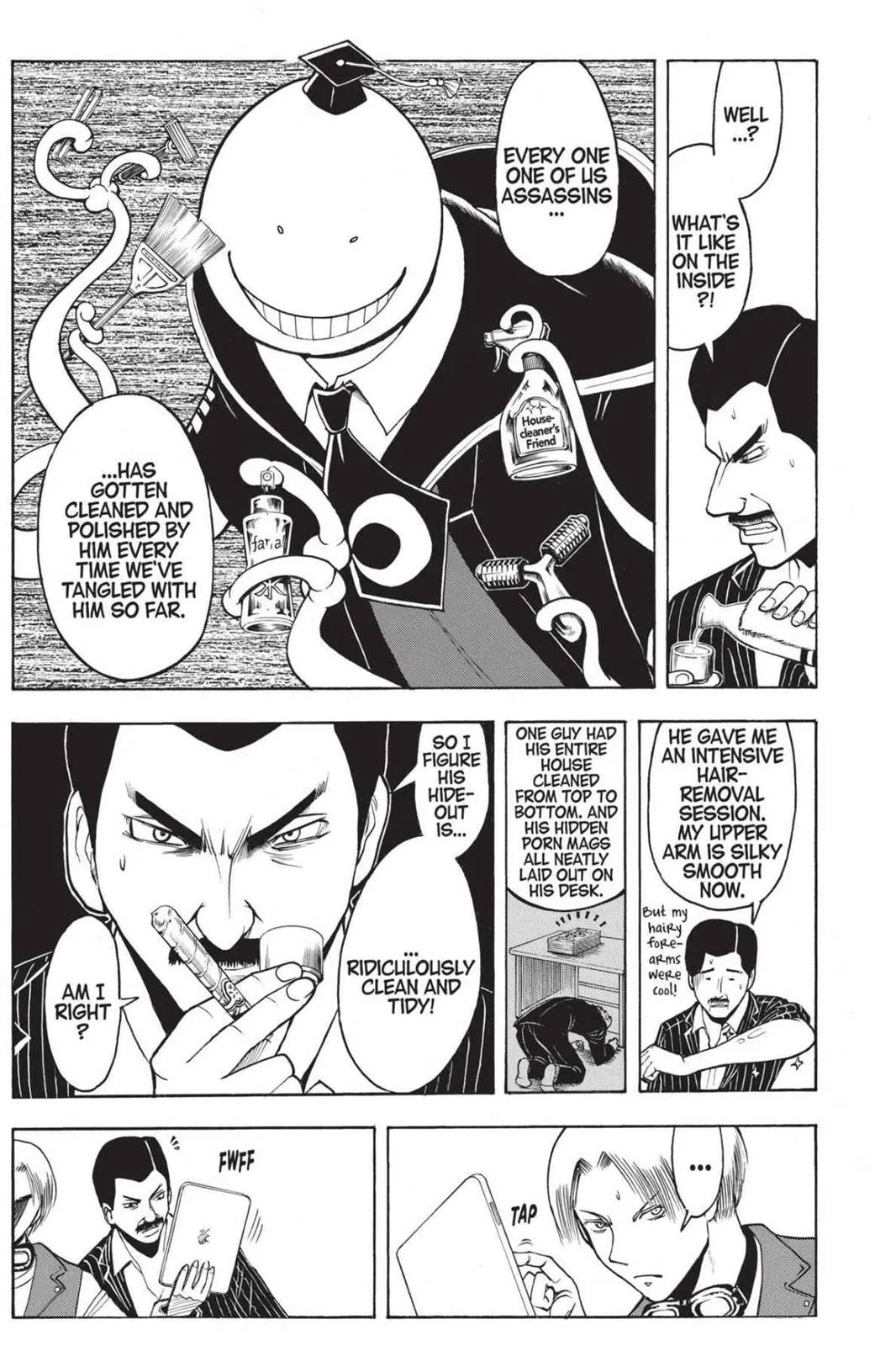 Assassination Classroom, chapter 180.5, page 7
