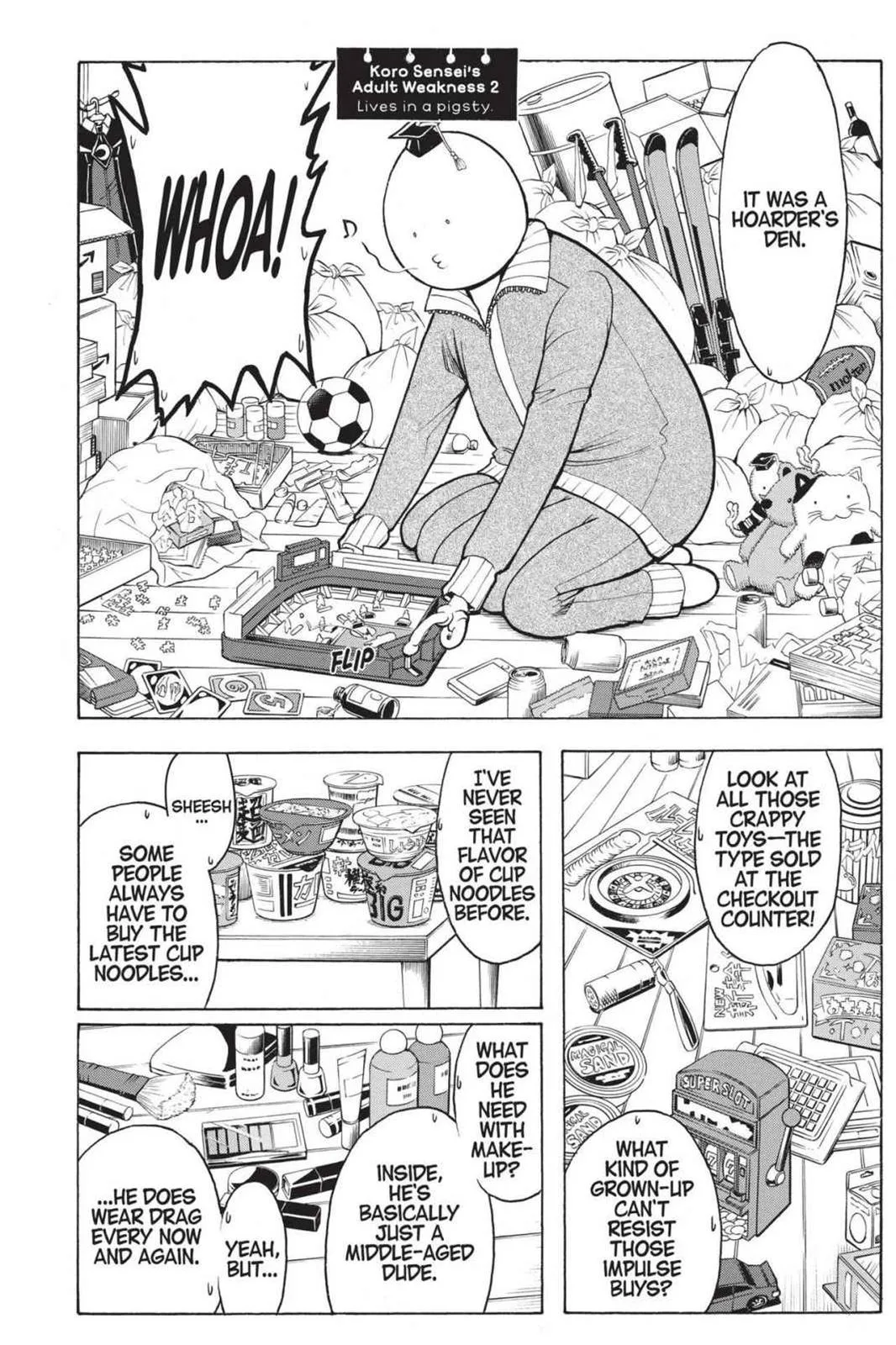 Assassination Classroom, chapter 180.5, page 8