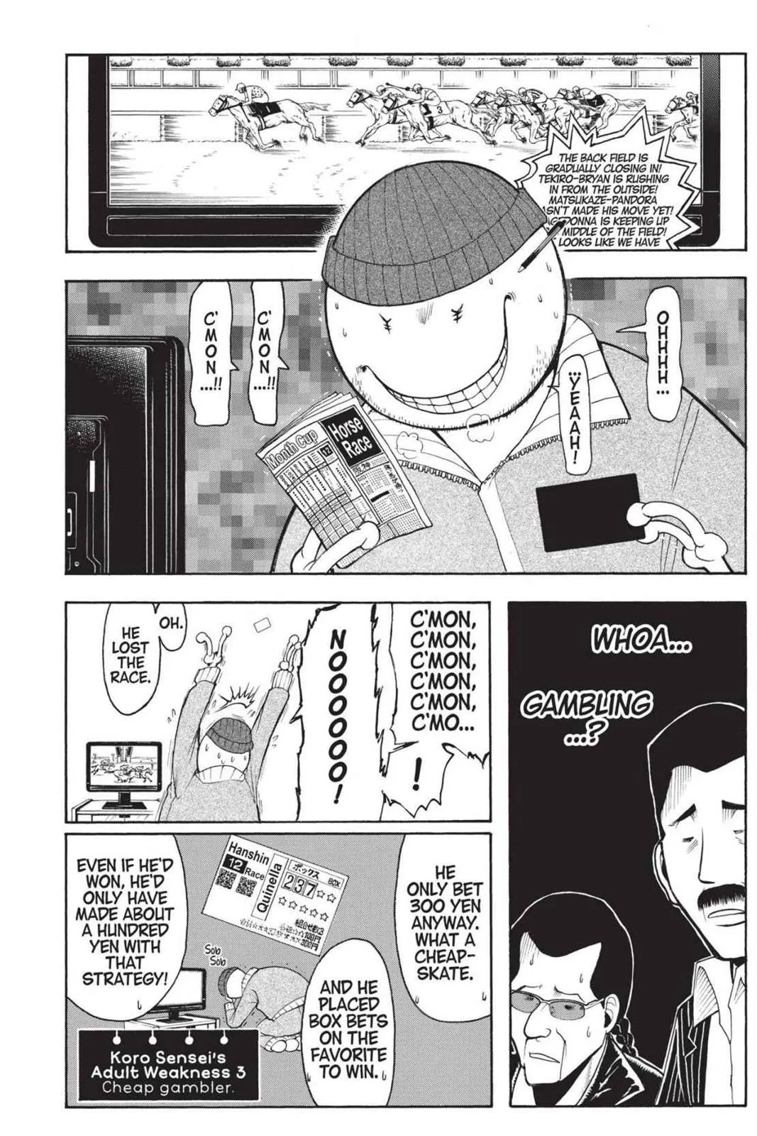 Assassination Classroom, chapter 180.5, page 10