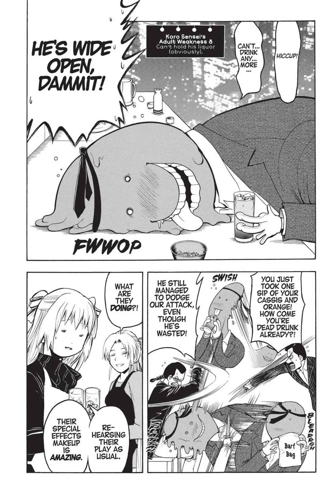 Assassination Classroom, chapter 180.6, page 4