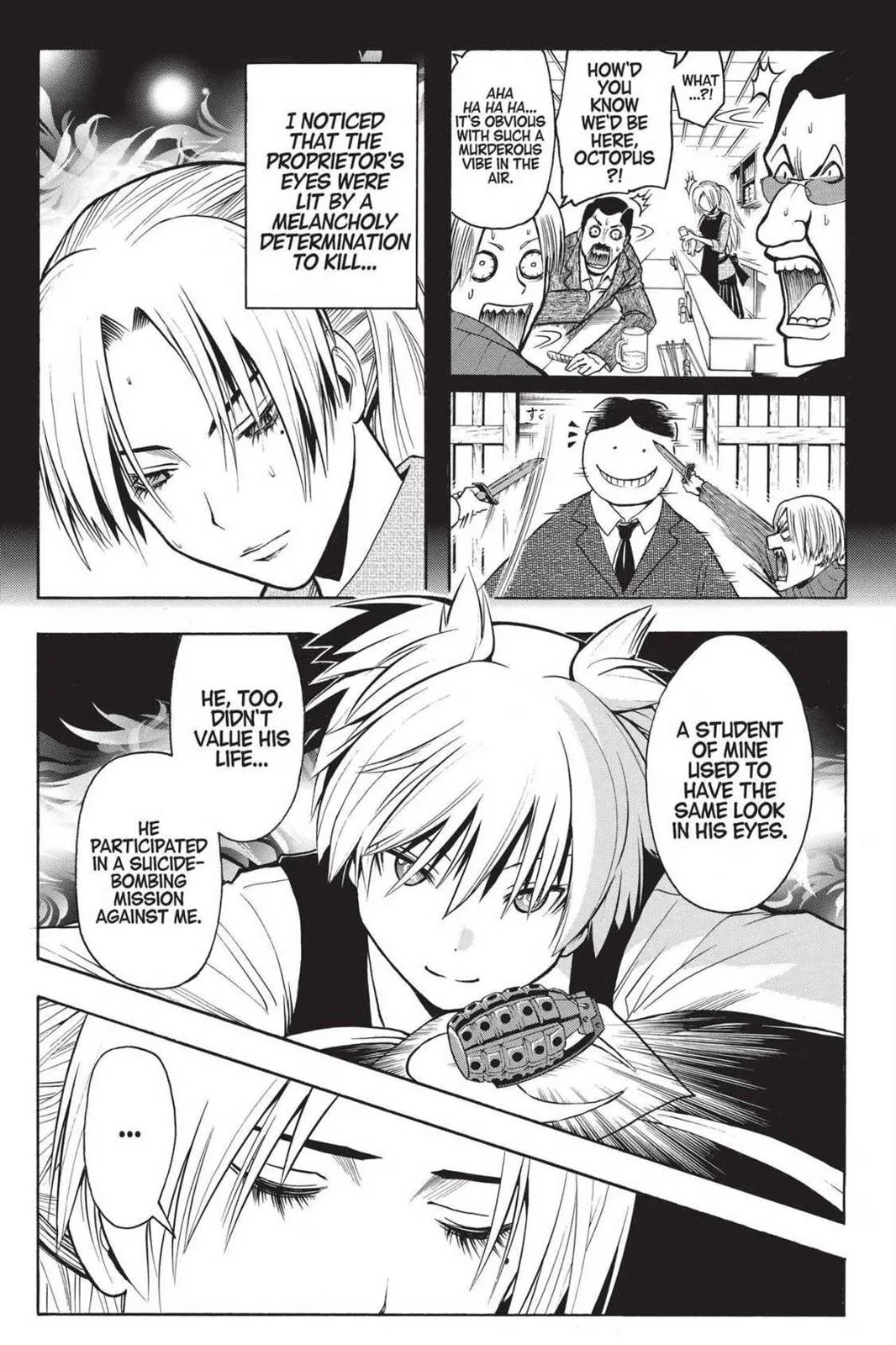 Assassination Classroom, chapter 180.8, page 6