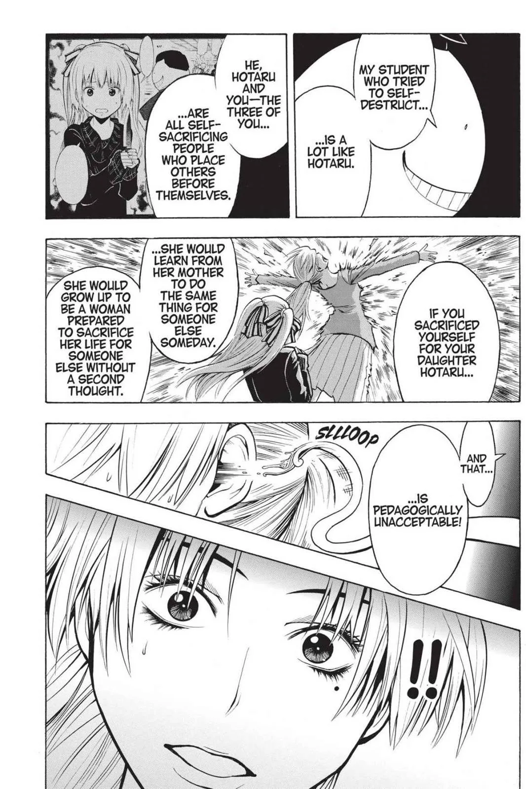 Assassination Classroom, chapter 180.8, page 11