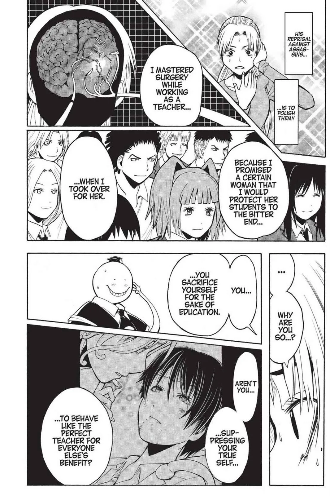 Assassination Classroom, chapter 180.8, page 13