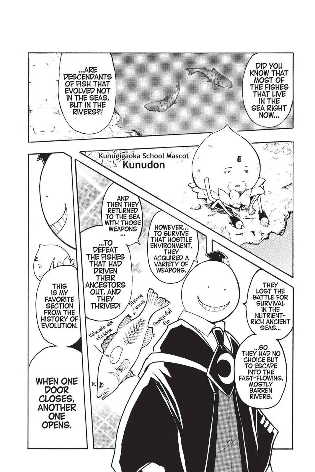 Assassination Classroom, chapter 180.8, page 22