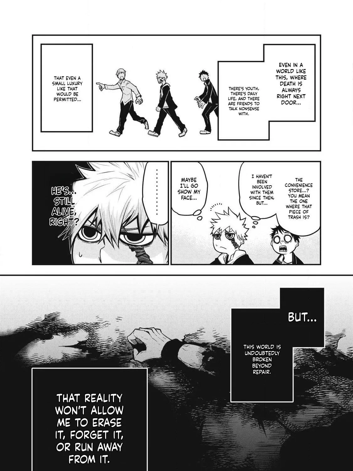 When I Die in a Broken World (Bukkoware Sekai de Shinda Toki), chapter 3, page 17