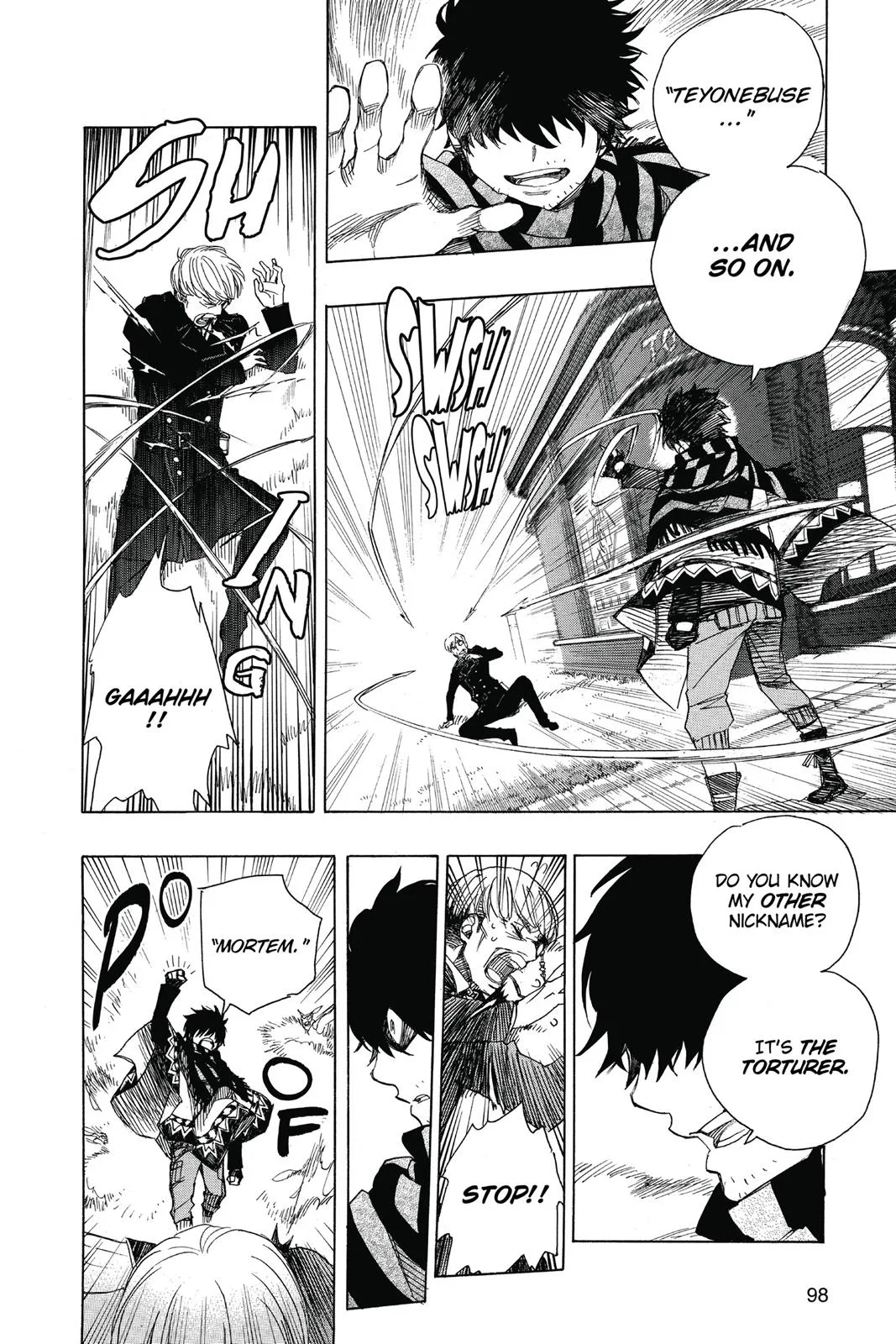 Blue Exorcist, chapter 91, page 16