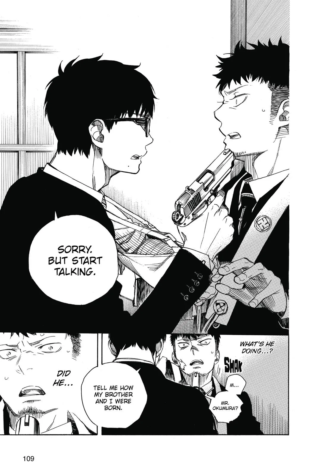 Blue Exorcist, chapter 91, page 27