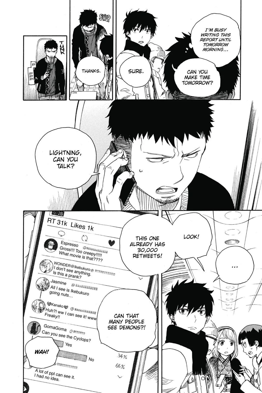 Blue Exorcist, chapter 92, page 6