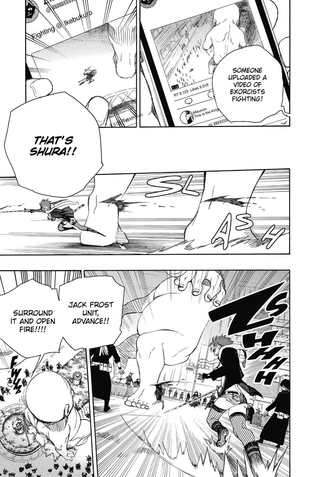 Blue Exorcist, chapter 92, page 7