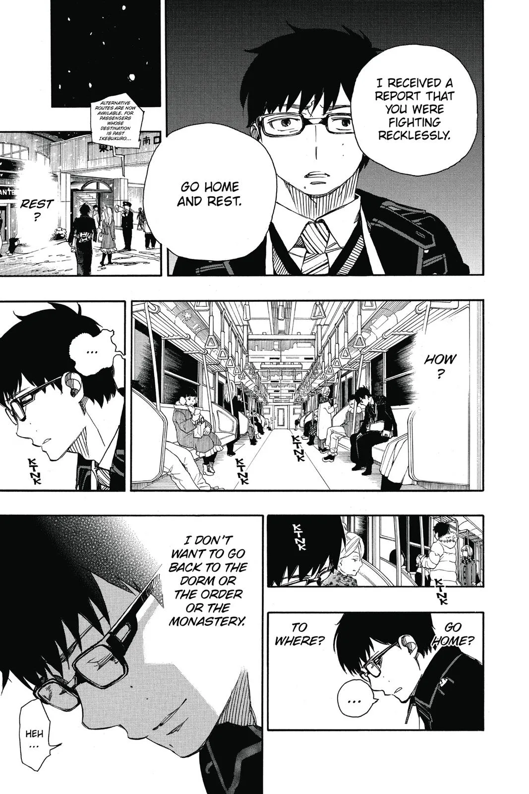 Blue Exorcist, chapter 93, page 7