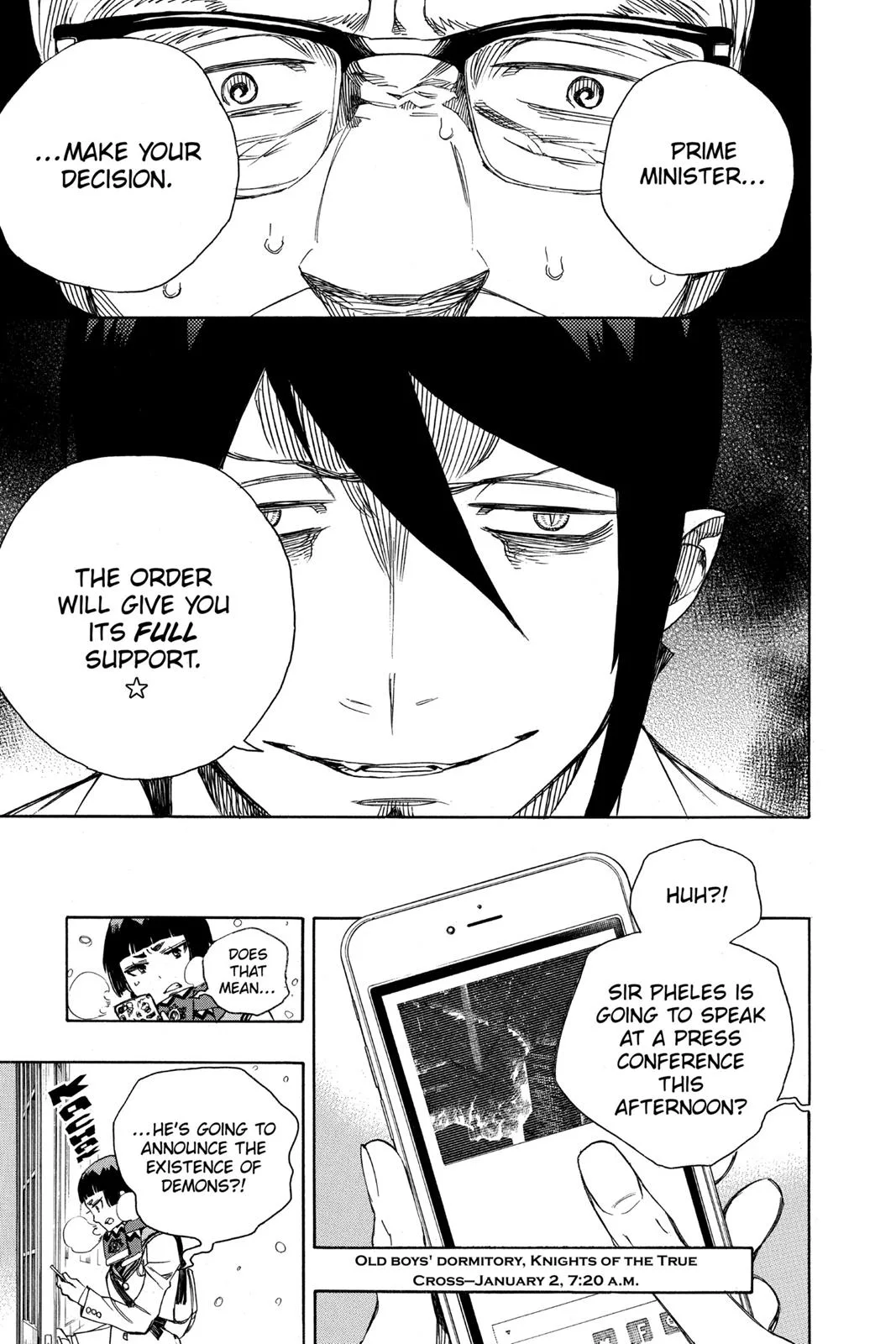 Blue Exorcist, chapter 94, page 16