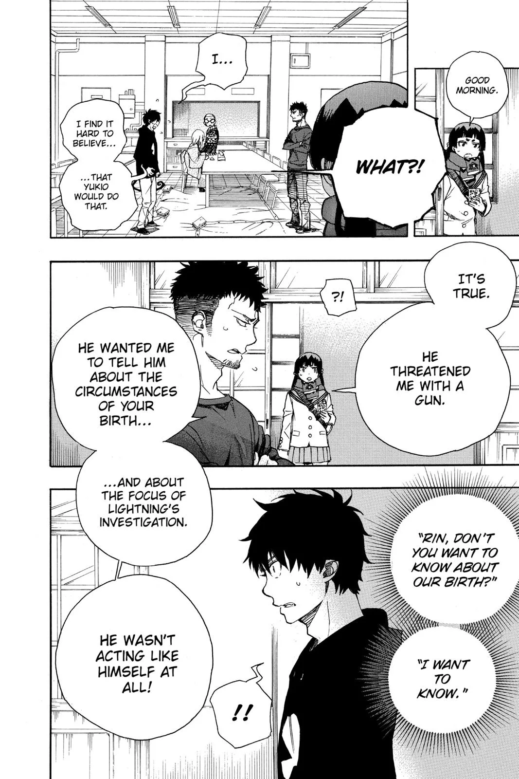 Blue Exorcist, chapter 94, page 17