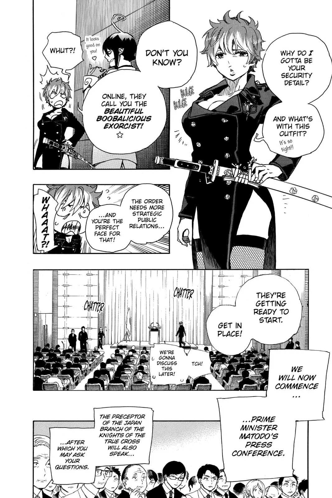 Blue Exorcist, chapter 94, page 21