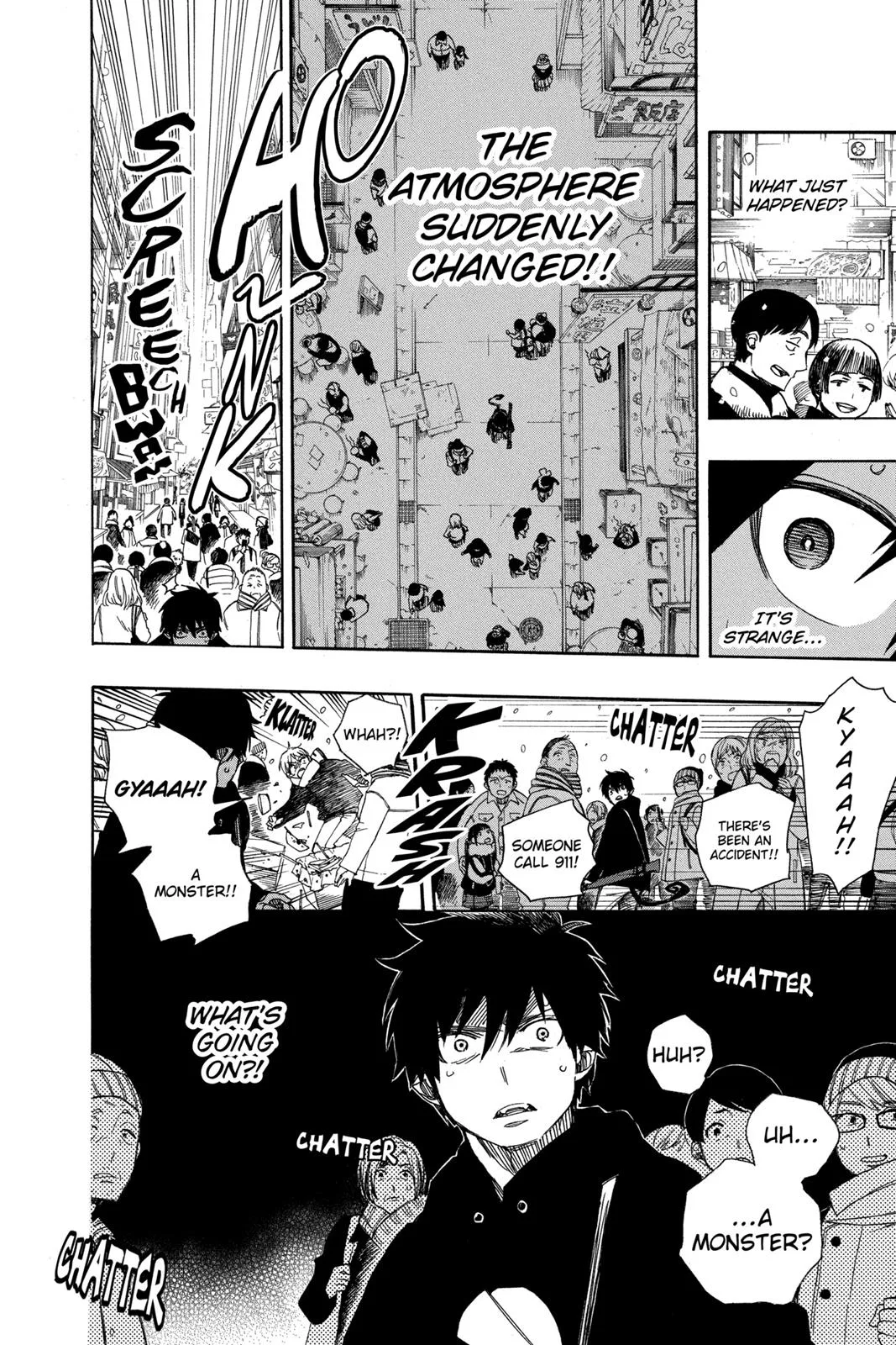 Blue Exorcist, chapter 95, page 15