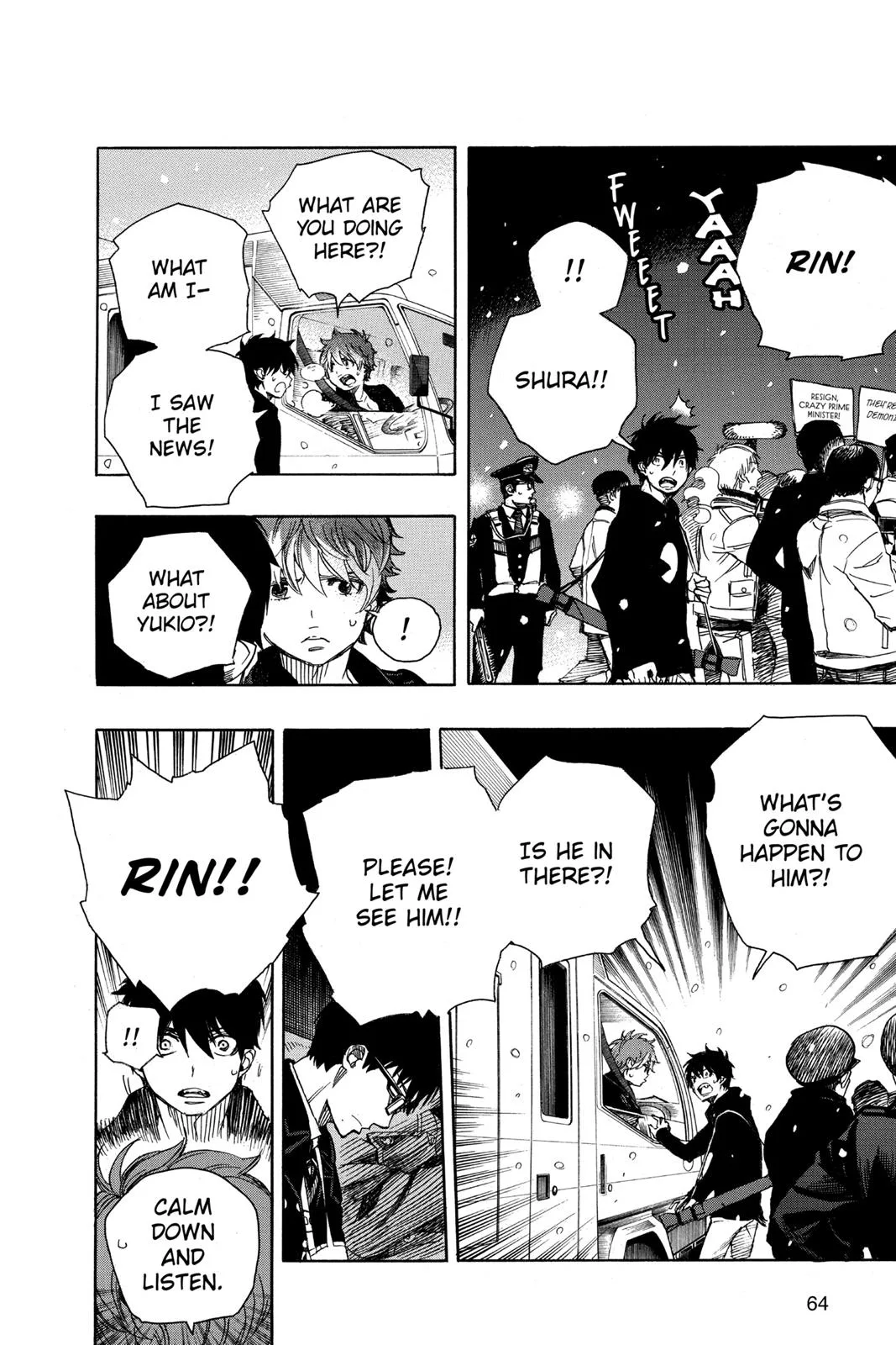 Blue Exorcist, chapter 95, page 19