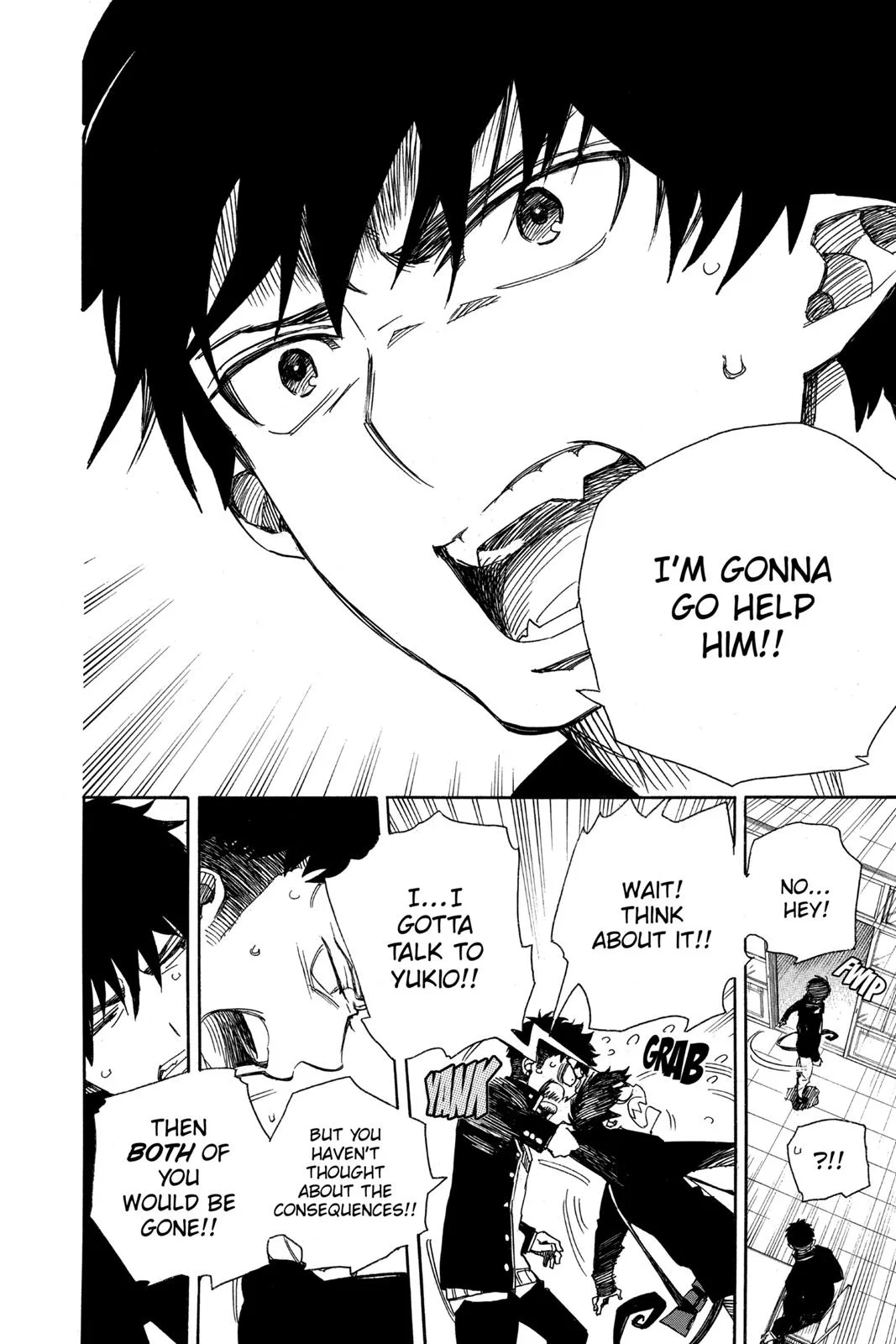 Blue Exorcist, chapter 95, page 25