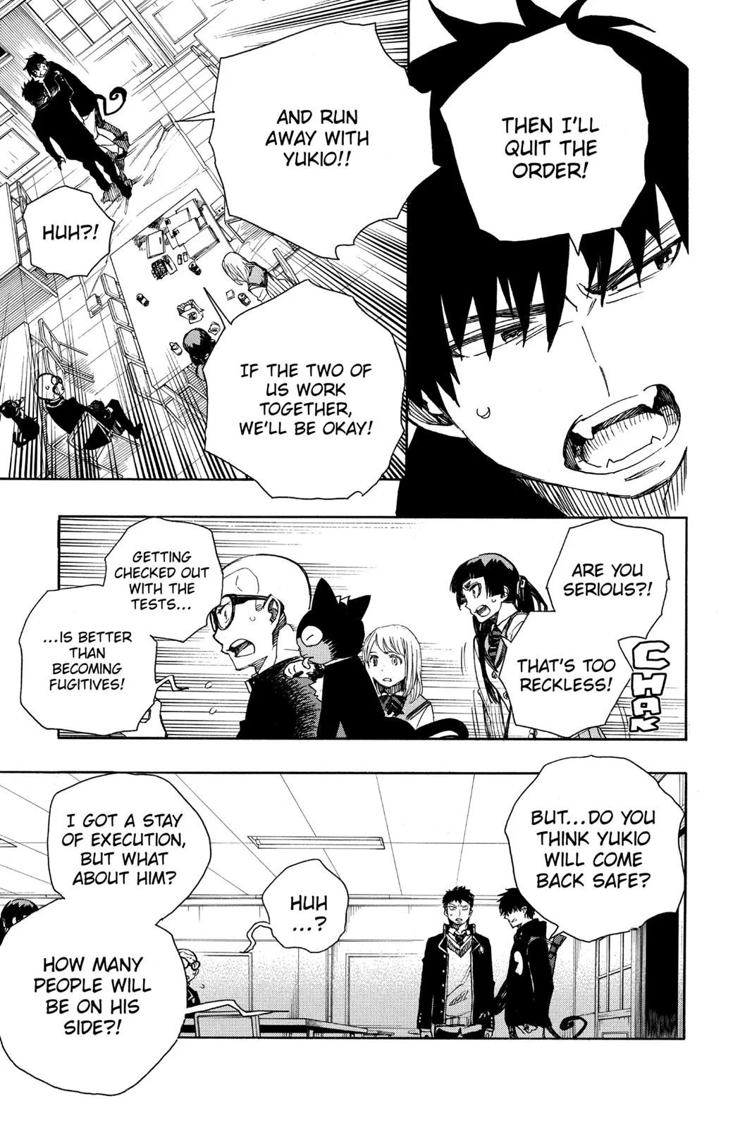 Blue Exorcist, chapter 95, page 26