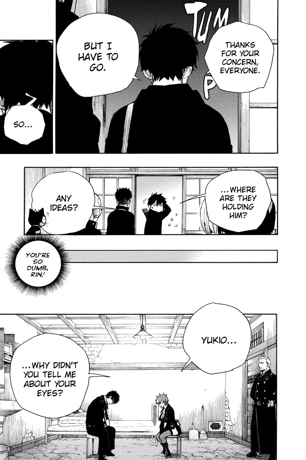 Blue Exorcist, chapter 95, page 28