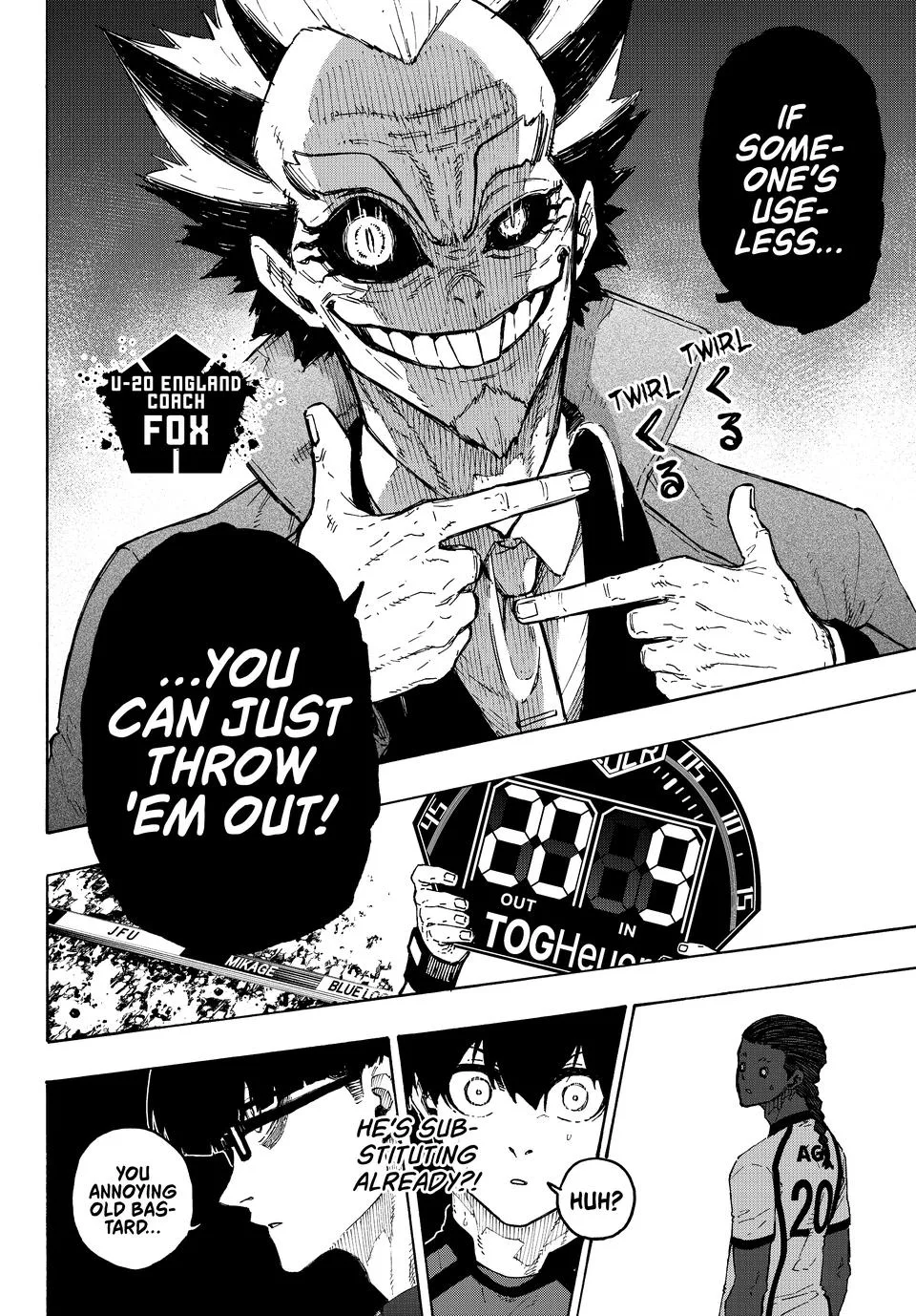 B Lock Manga, chapter 358, page 18