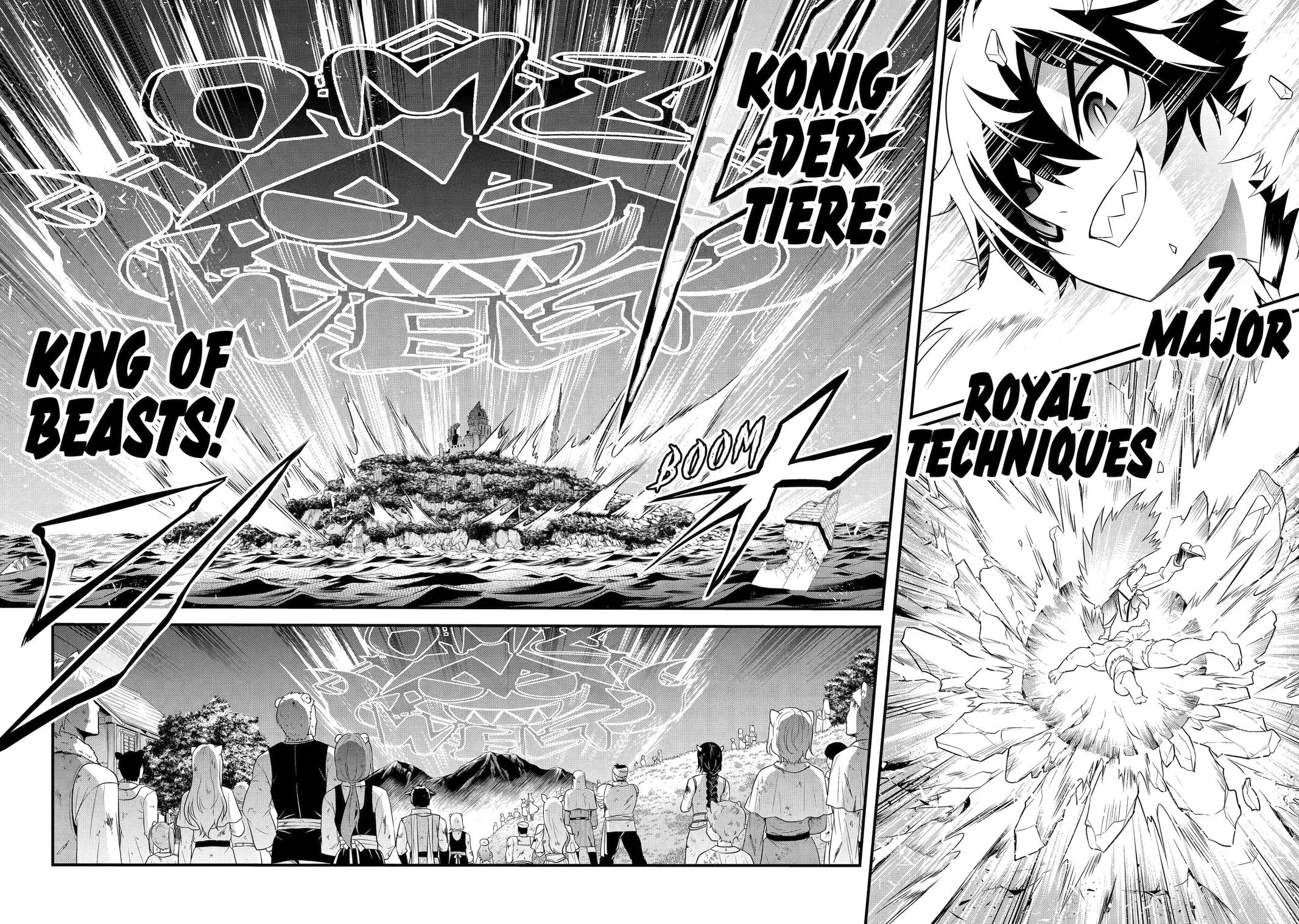 The Beast King Ouma Reconquers the World, chapter 16, page 37