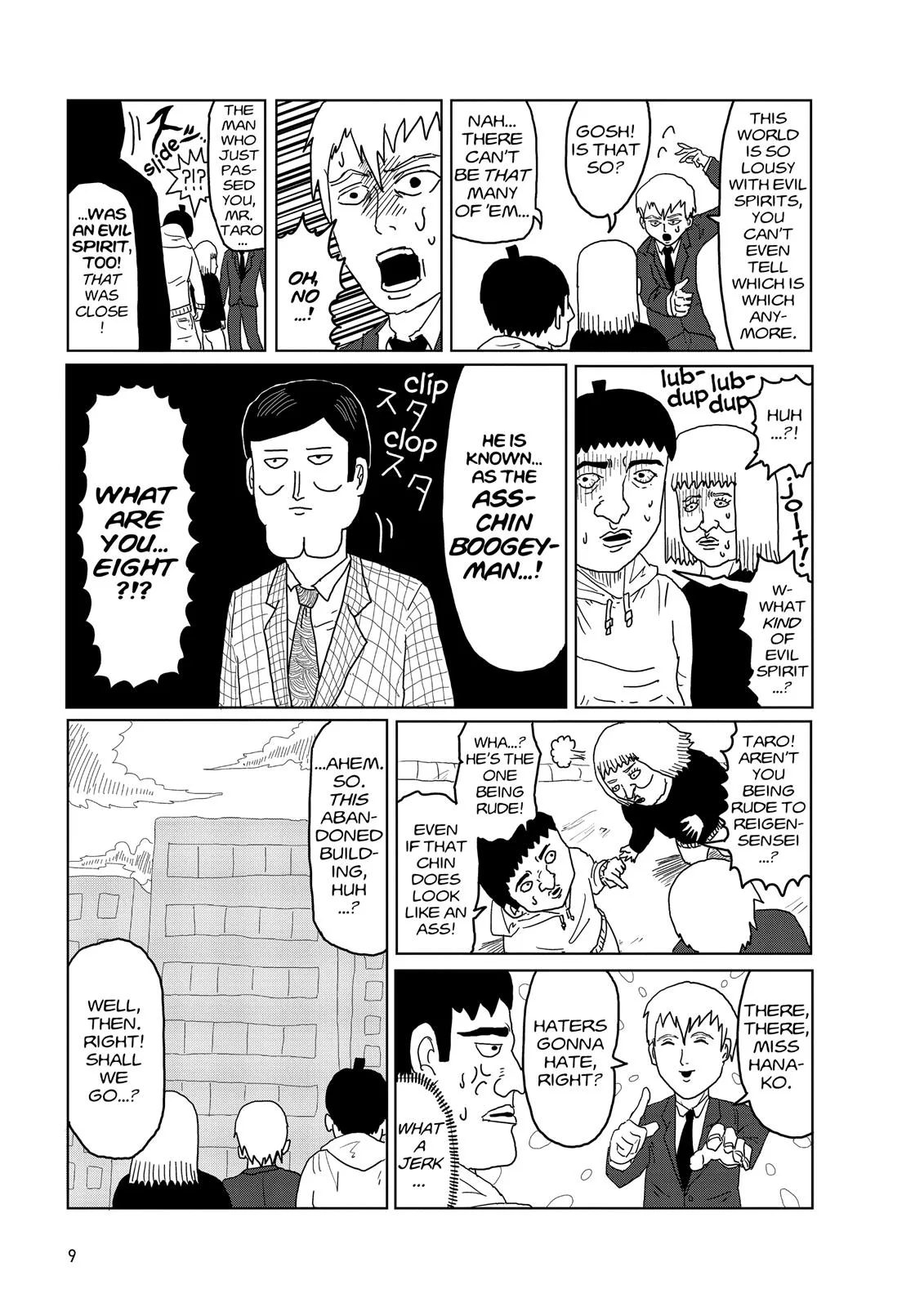 Mob Psycho 100, chapter 1, page 10