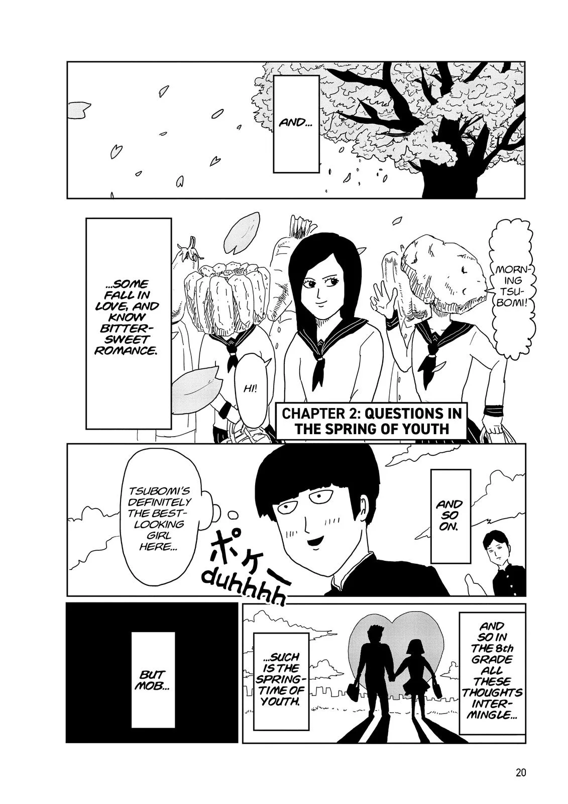Mob Psycho 100, chapter 2, page 2