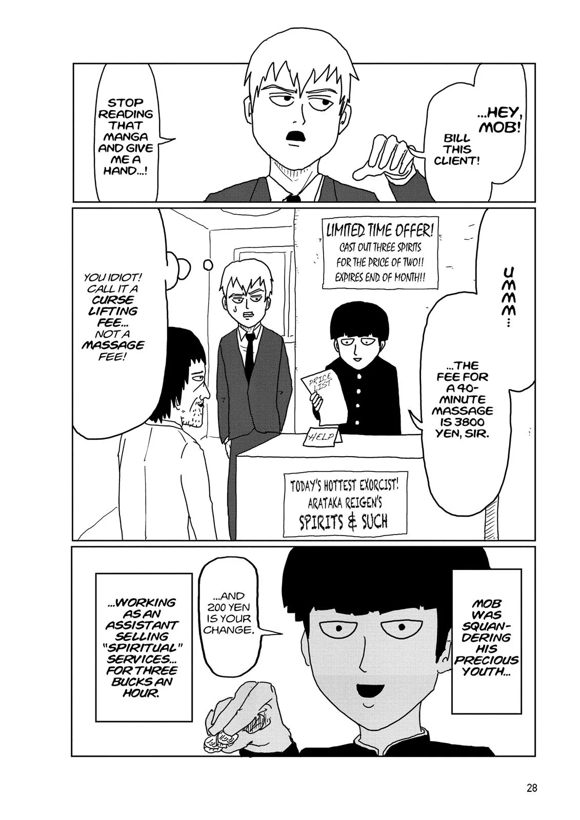 Mob Psycho 100, chapter 2, page 10