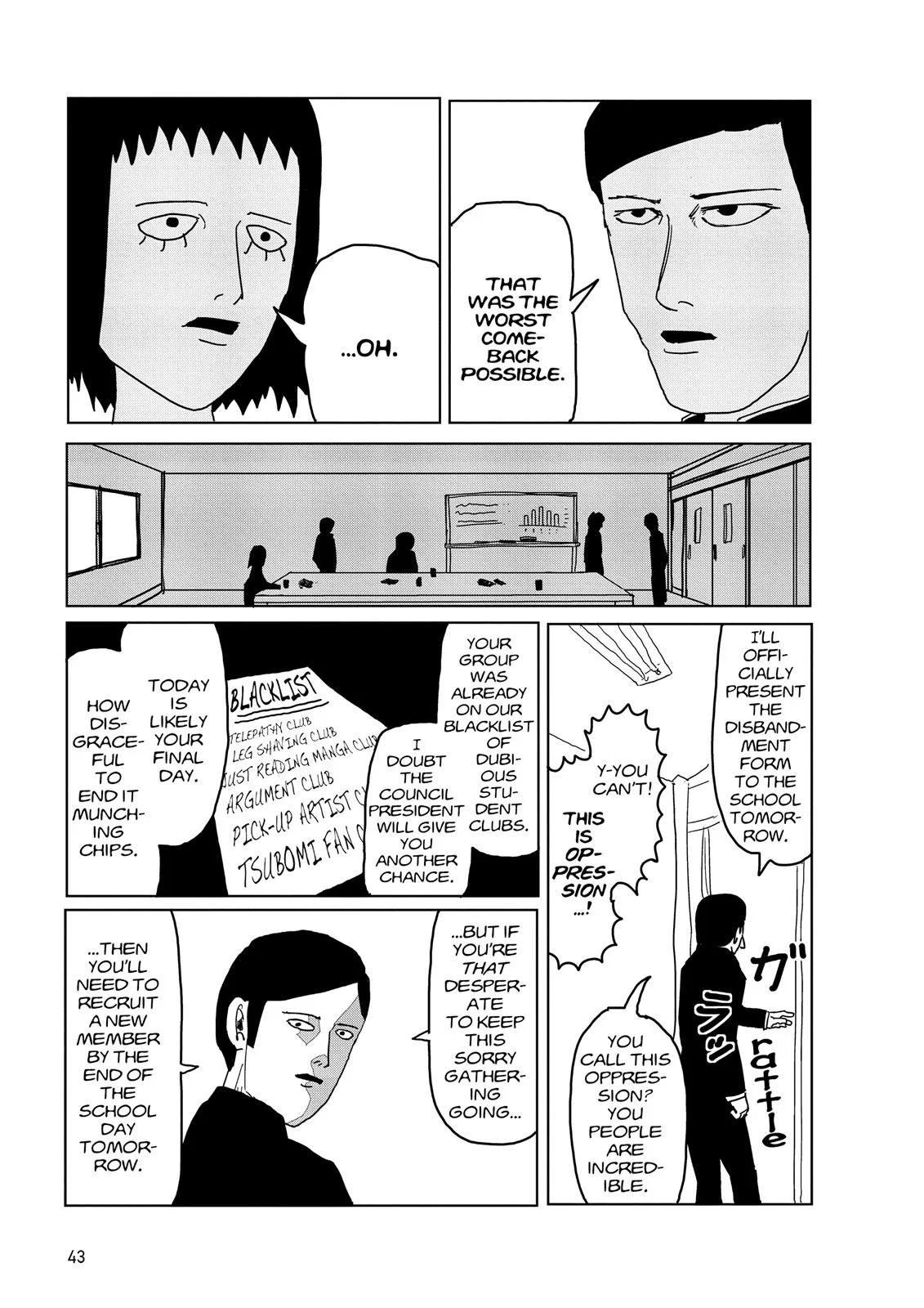 Mob Psycho 100, chapter 3, page 9