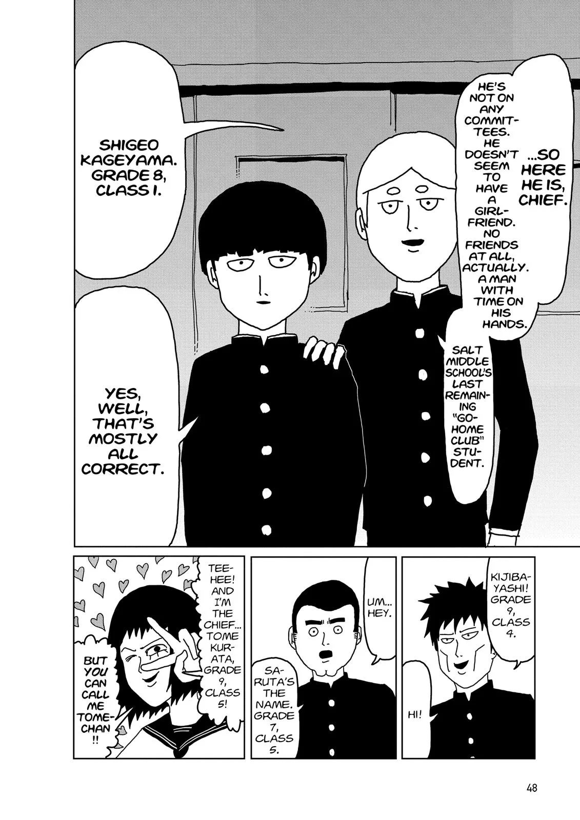 Mob Psycho 100, chapter 3, page 14