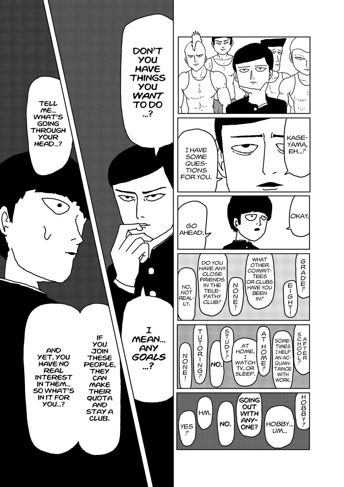 Mob Psycho 100, chapter 4, page 11