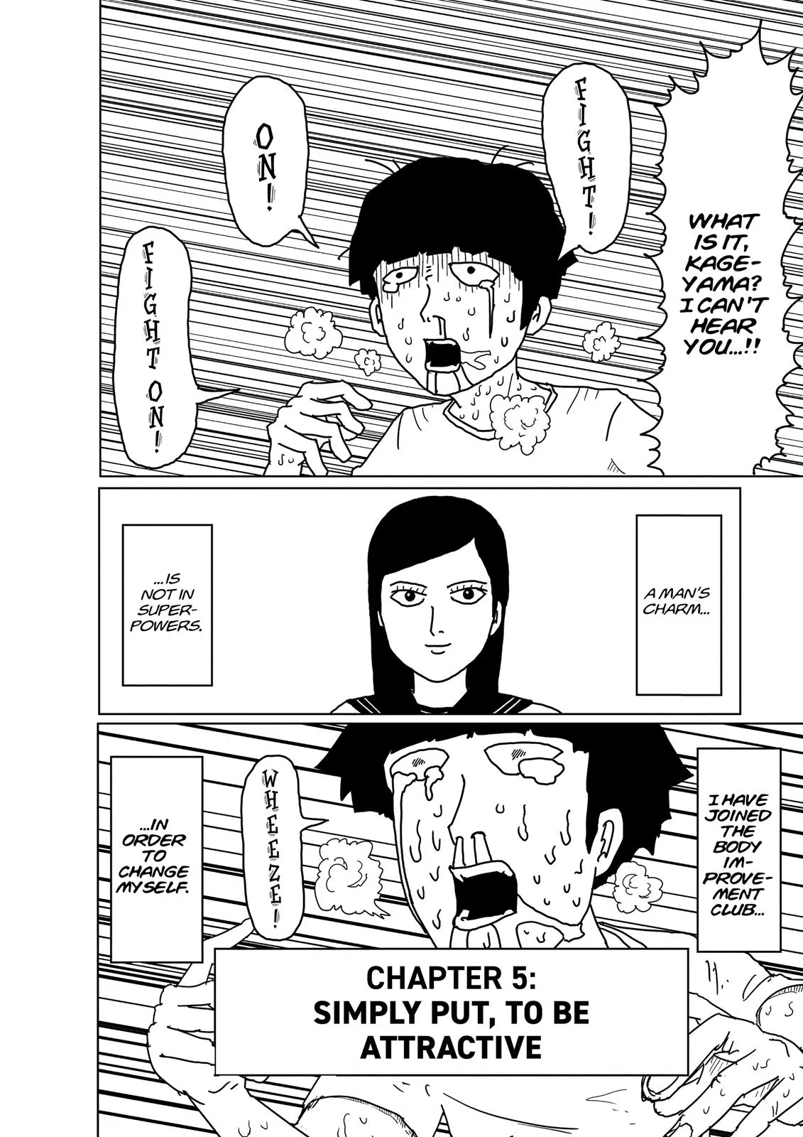 Mob Psycho 100, chapter 5, page 2