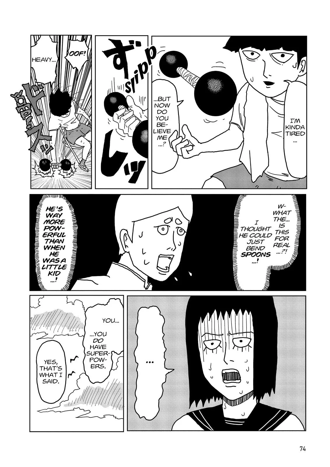 Mob Psycho 100, chapter 5, page 8