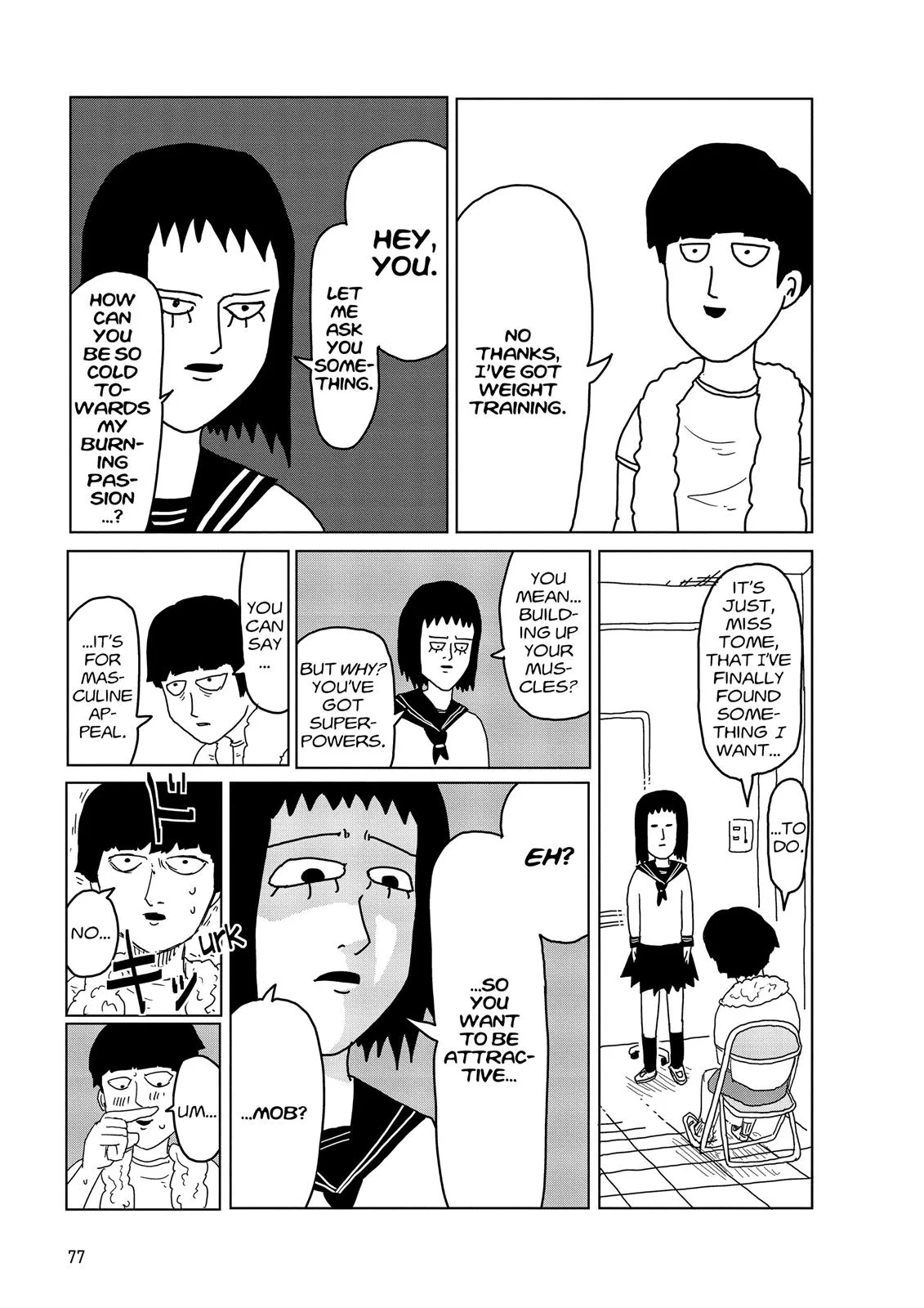 Mob Psycho 100, chapter 5, page 11