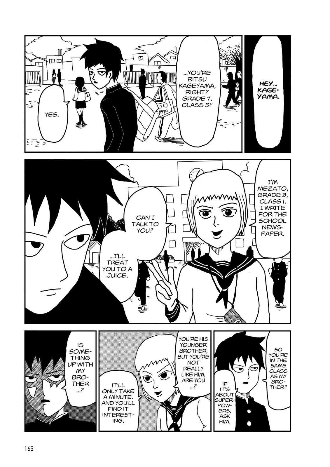 Mob Psycho 100, chapter 9, page 10