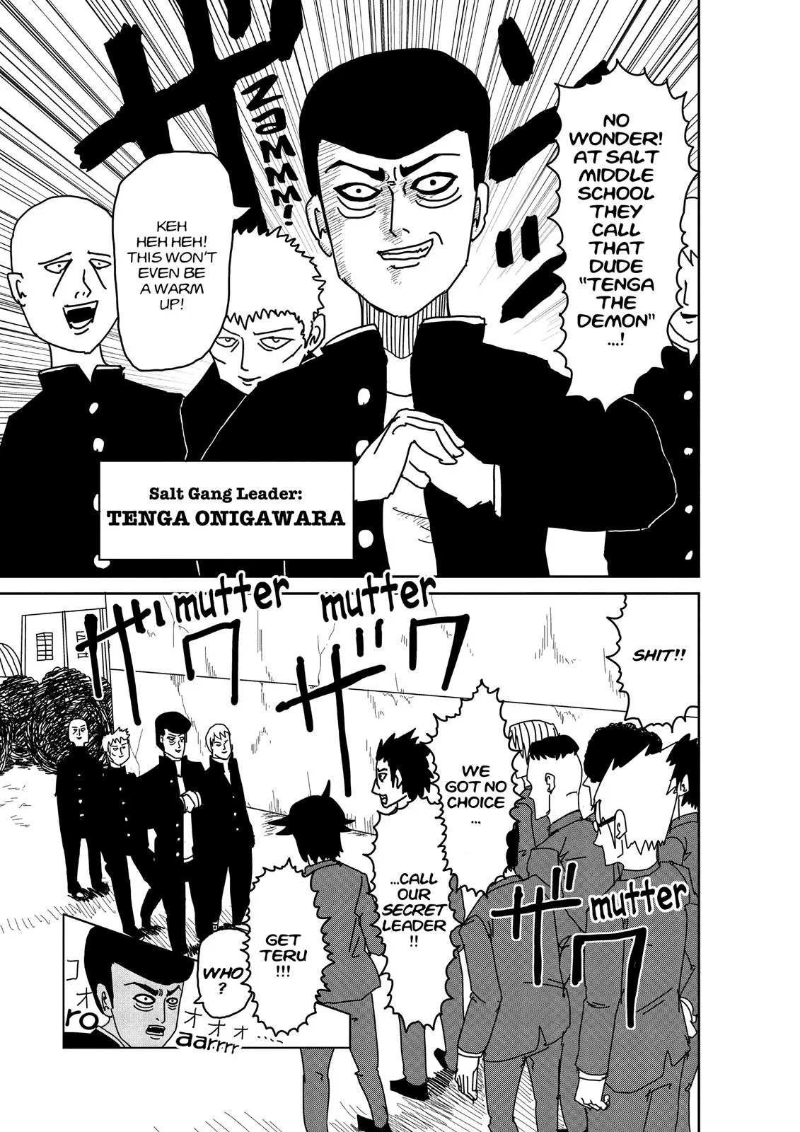 Mob Psycho 100, chapter 9, page 12