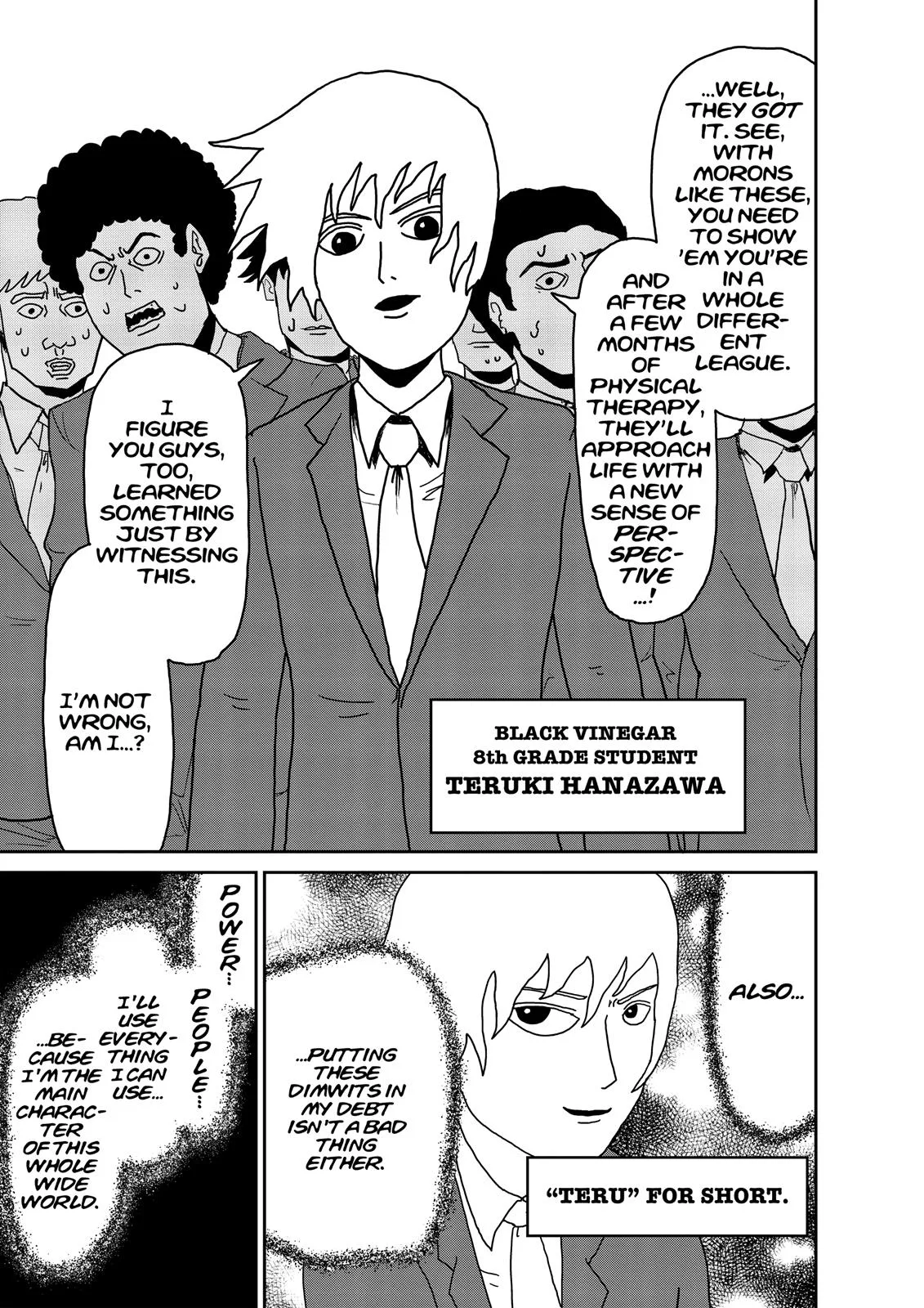 Mob Psycho 100, chapter 9, page 14