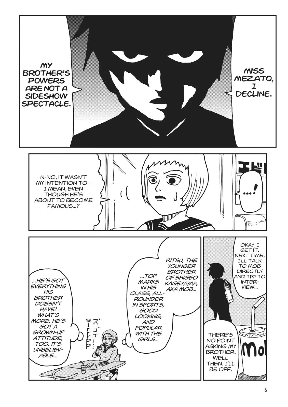 Mob Psycho 100, chapter 10, page 7
