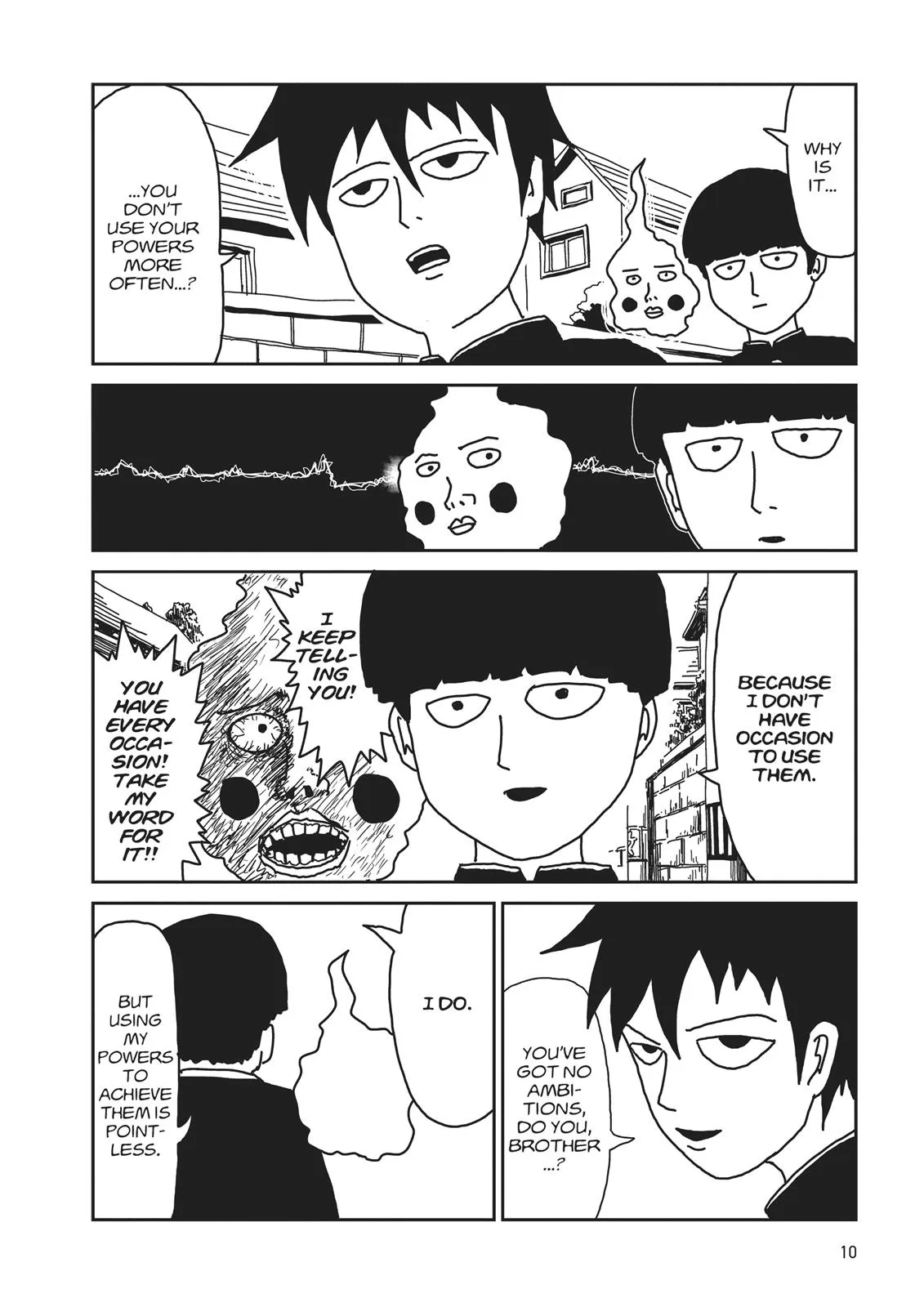 Mob Psycho 100, chapter 10, page 11